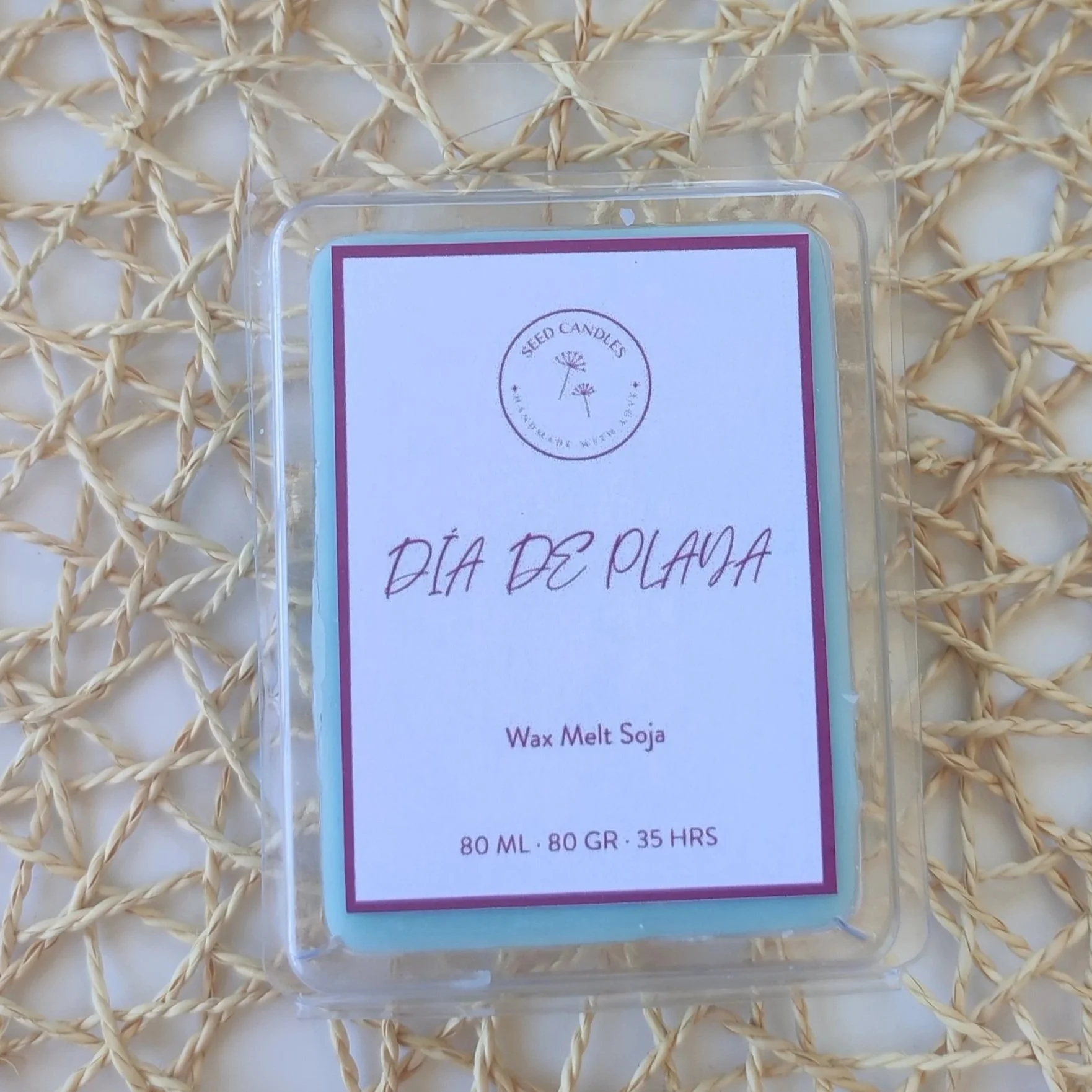 Colección Verano_Wax Melt "Día de Playa"