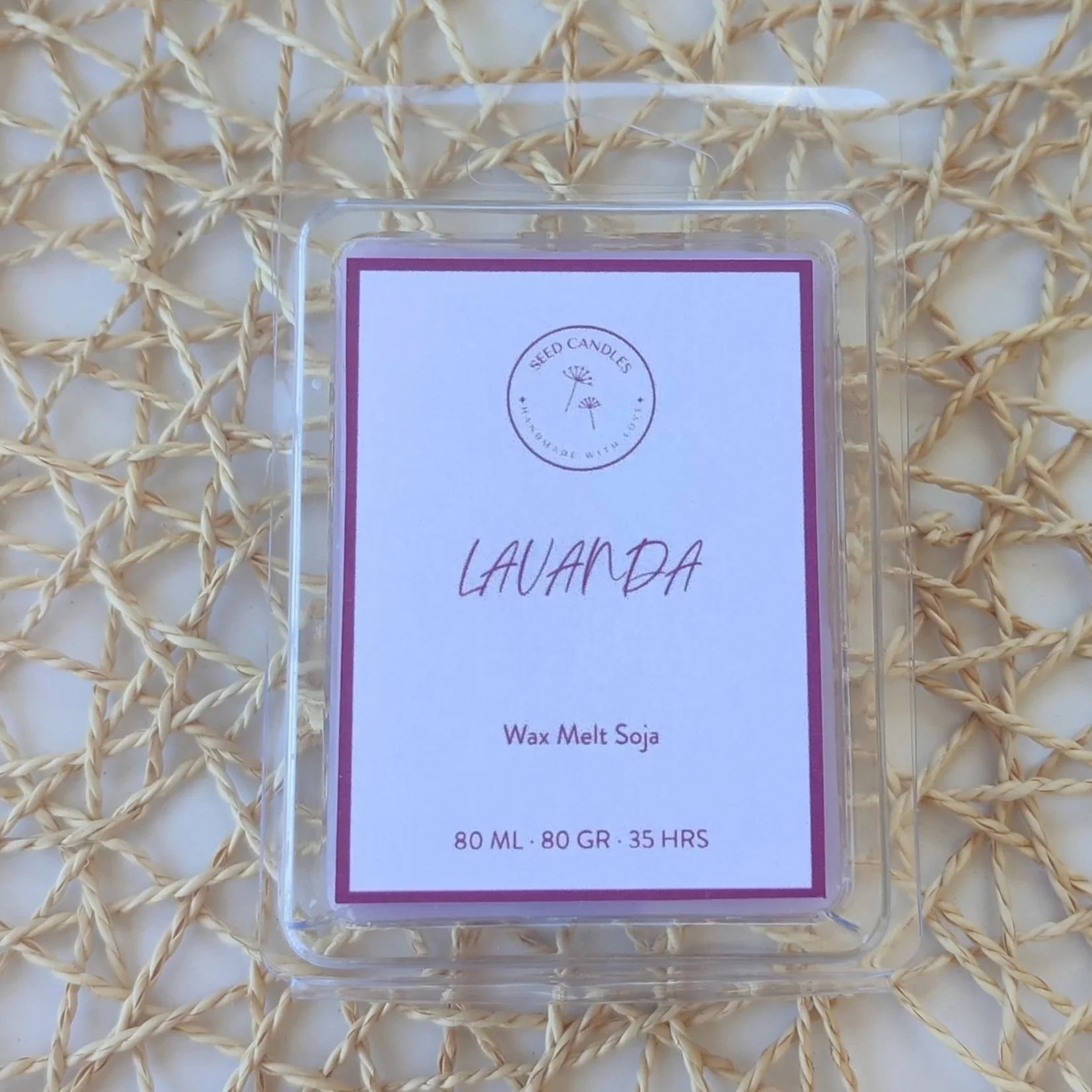 Colección Verano_Wax Melt "Lavanda"