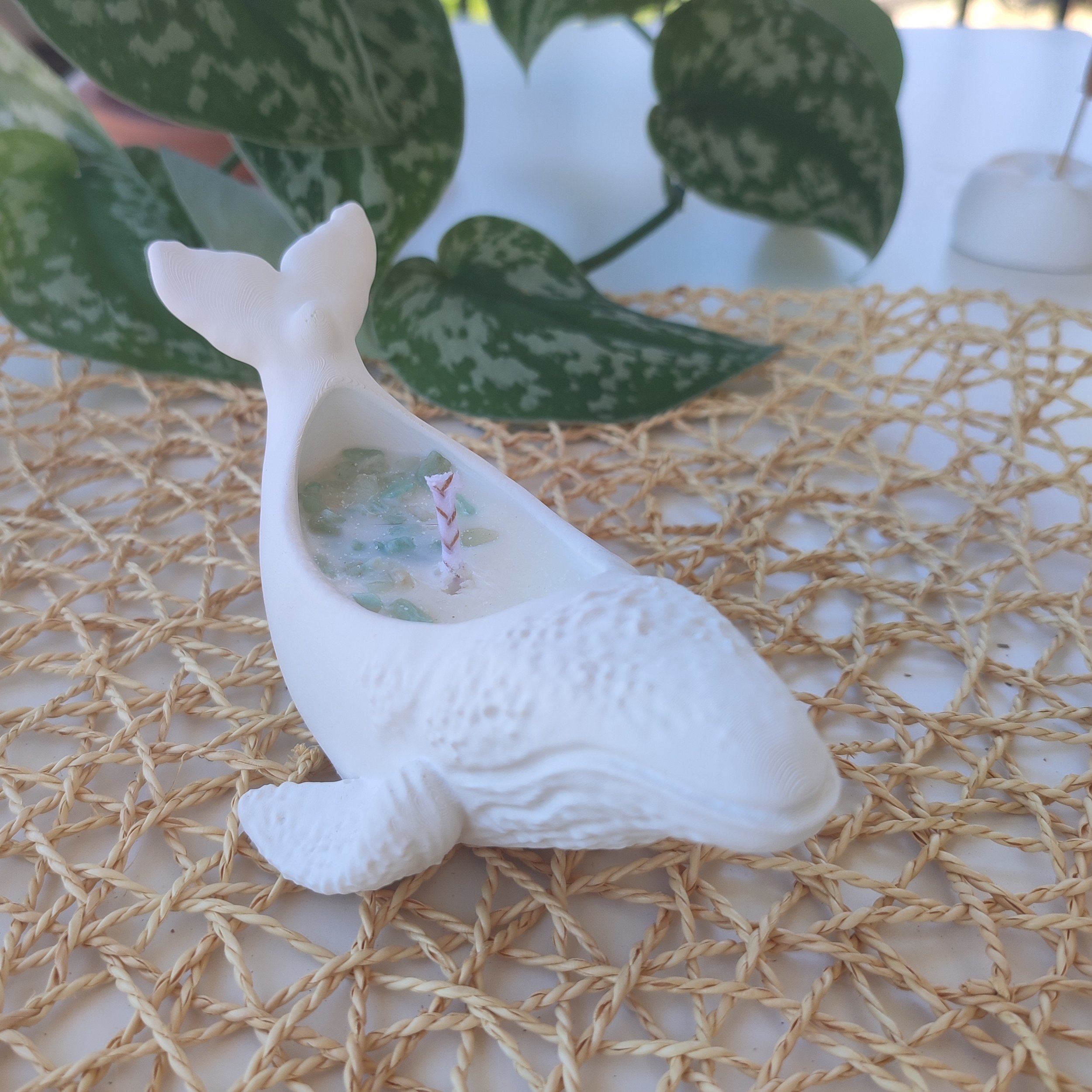 Colección Verano_Vela "Lavanda" Ballena