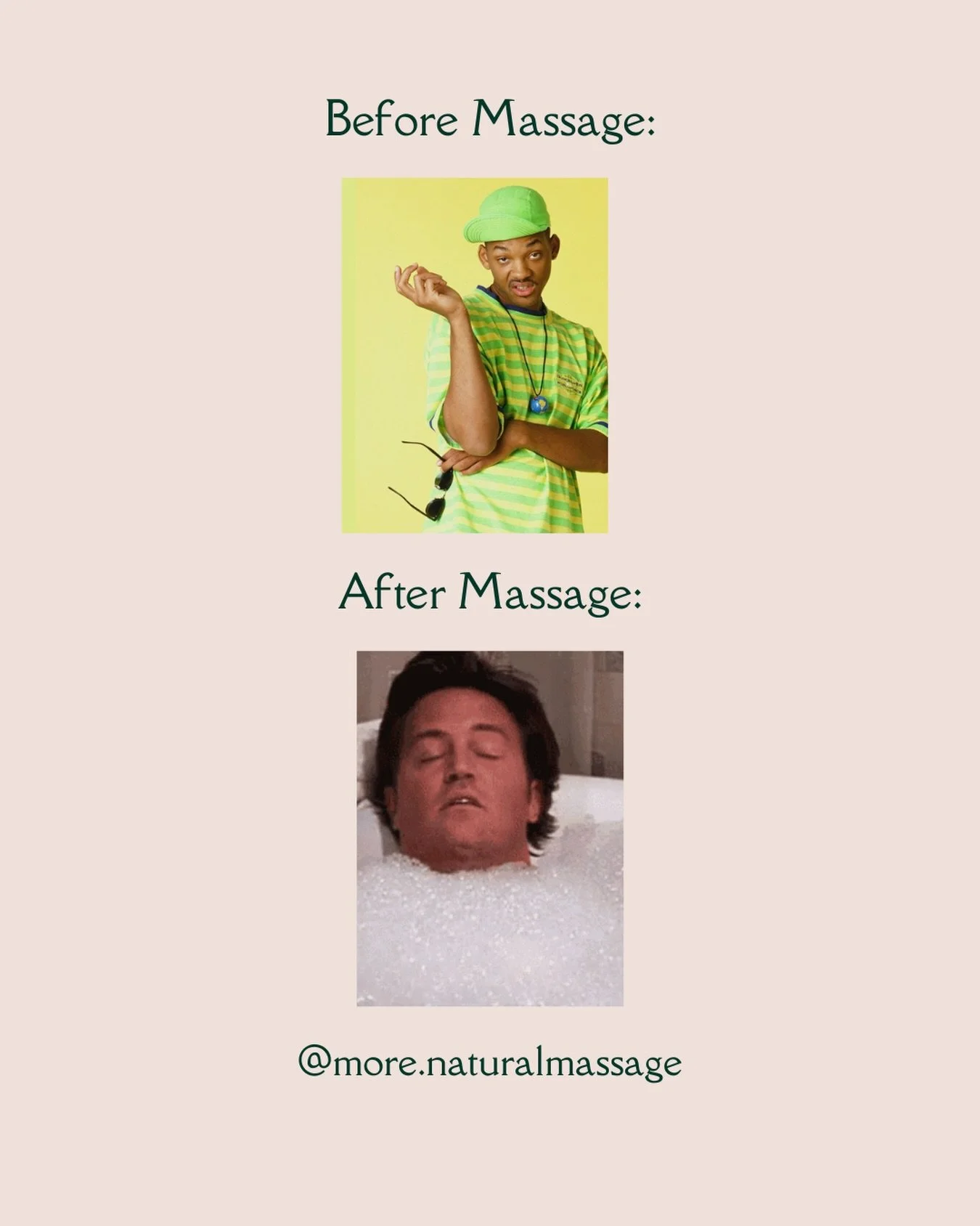 Let the picture speak for itself 🤣💯

From stressed&hellip; to completely relaxed.
That&rsquo;s what a good massage does. 🌿

Your body will thank you.

@more.naturalmassage

#MoreNaturalMassage #RelaxReset #SelfCare #massagetime
