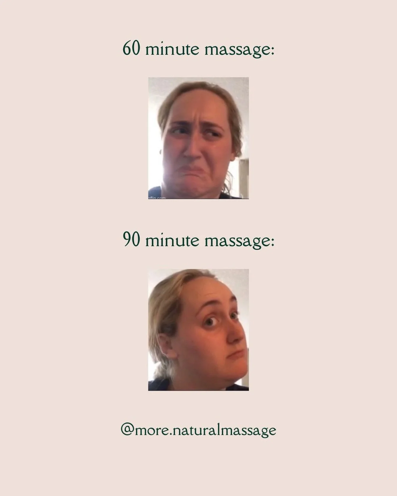 OK&hellip;.&hellip; who else booked a 60 minute massage thinking it&rsquo;d be enough&hellip; and then it&rsquo;s over before you even fully switch off? 😭

We&rsquo;ve all been there.

That moment when your body just starts to relax&hellip; and it&r