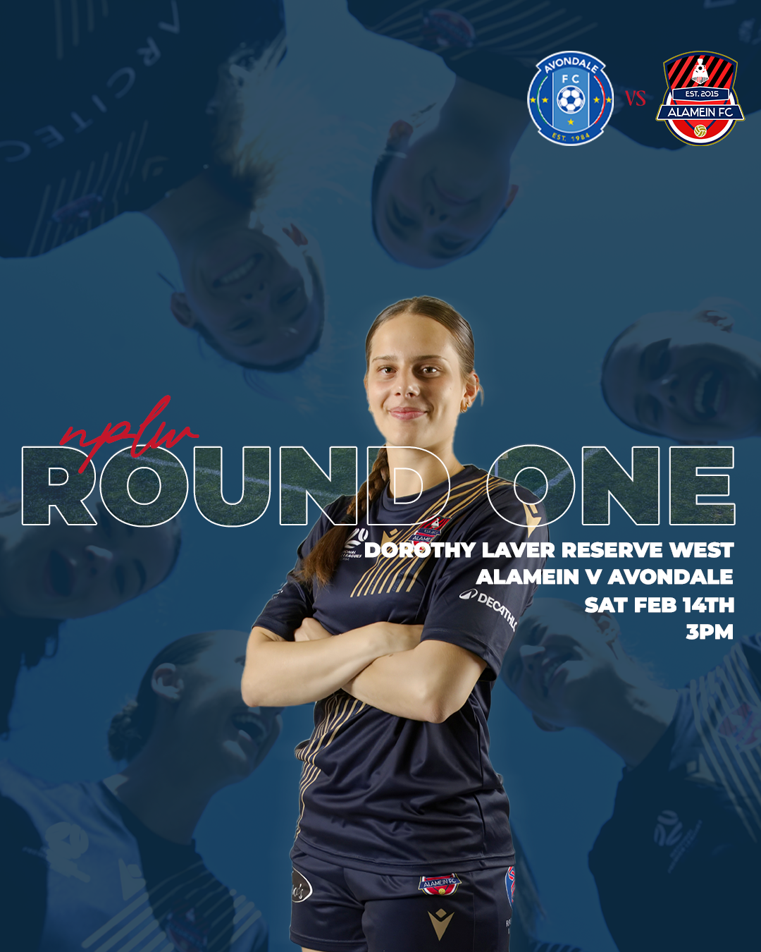 Alamein v Avondale — Round 1, NPLW 2026