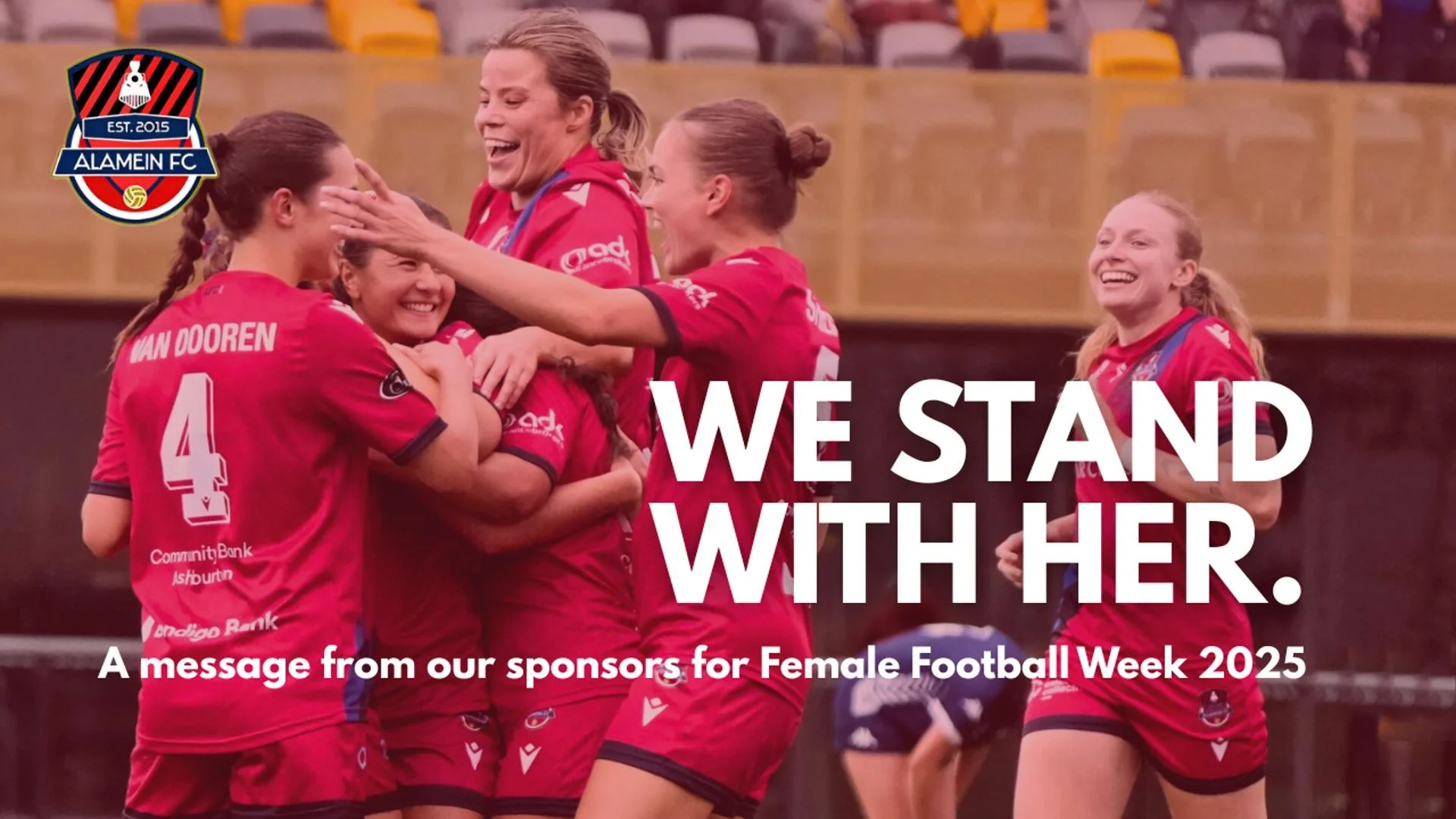 Female Football Week | Join the Movement — Alamein FC