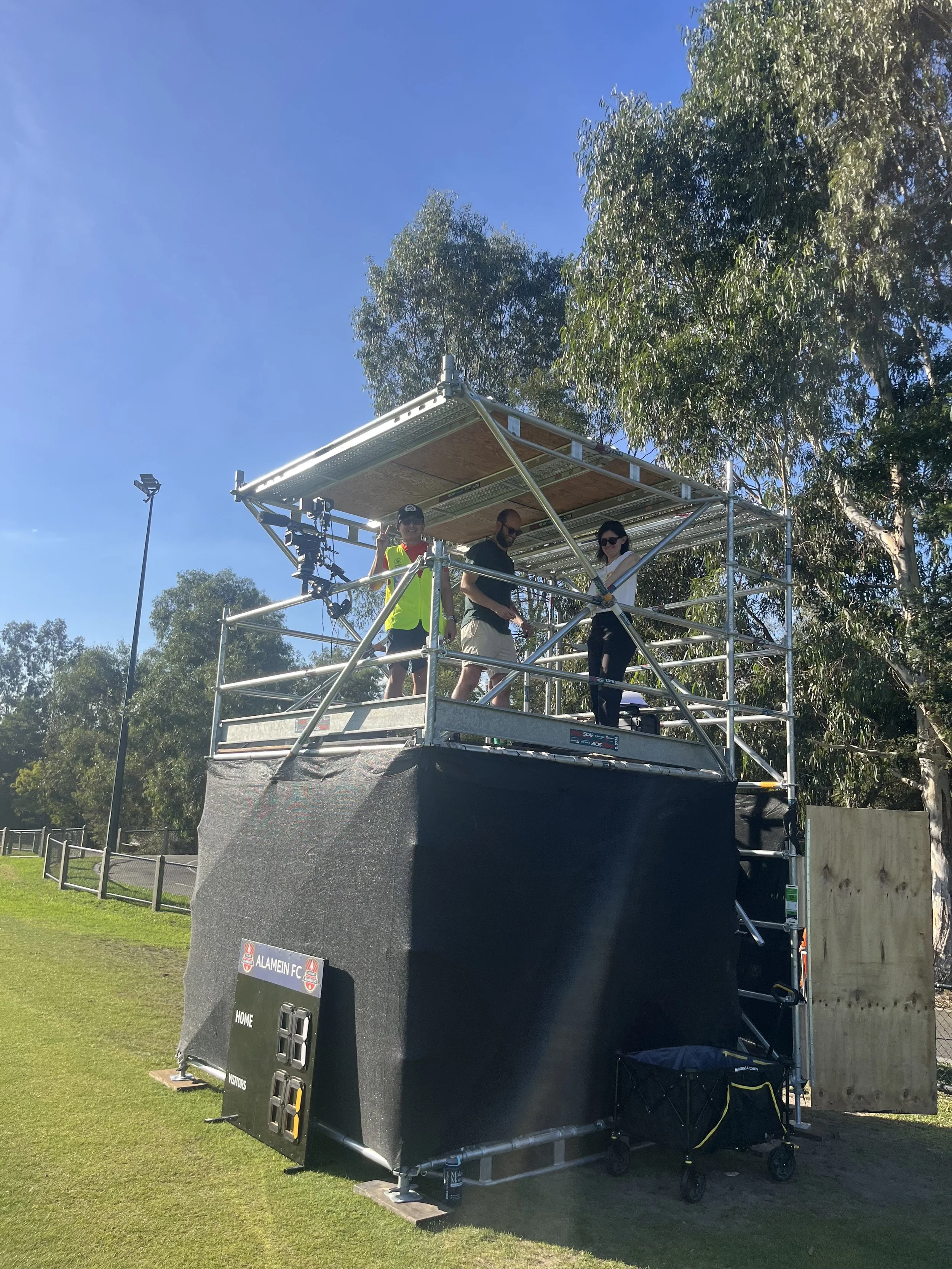 Streaming from new heights (literally)