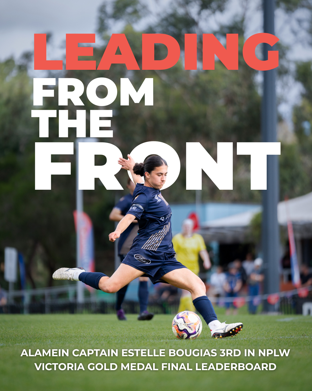 Congratulations Estelle Bougias, 3rd in NPLW Victoria Best &amp; Fairest