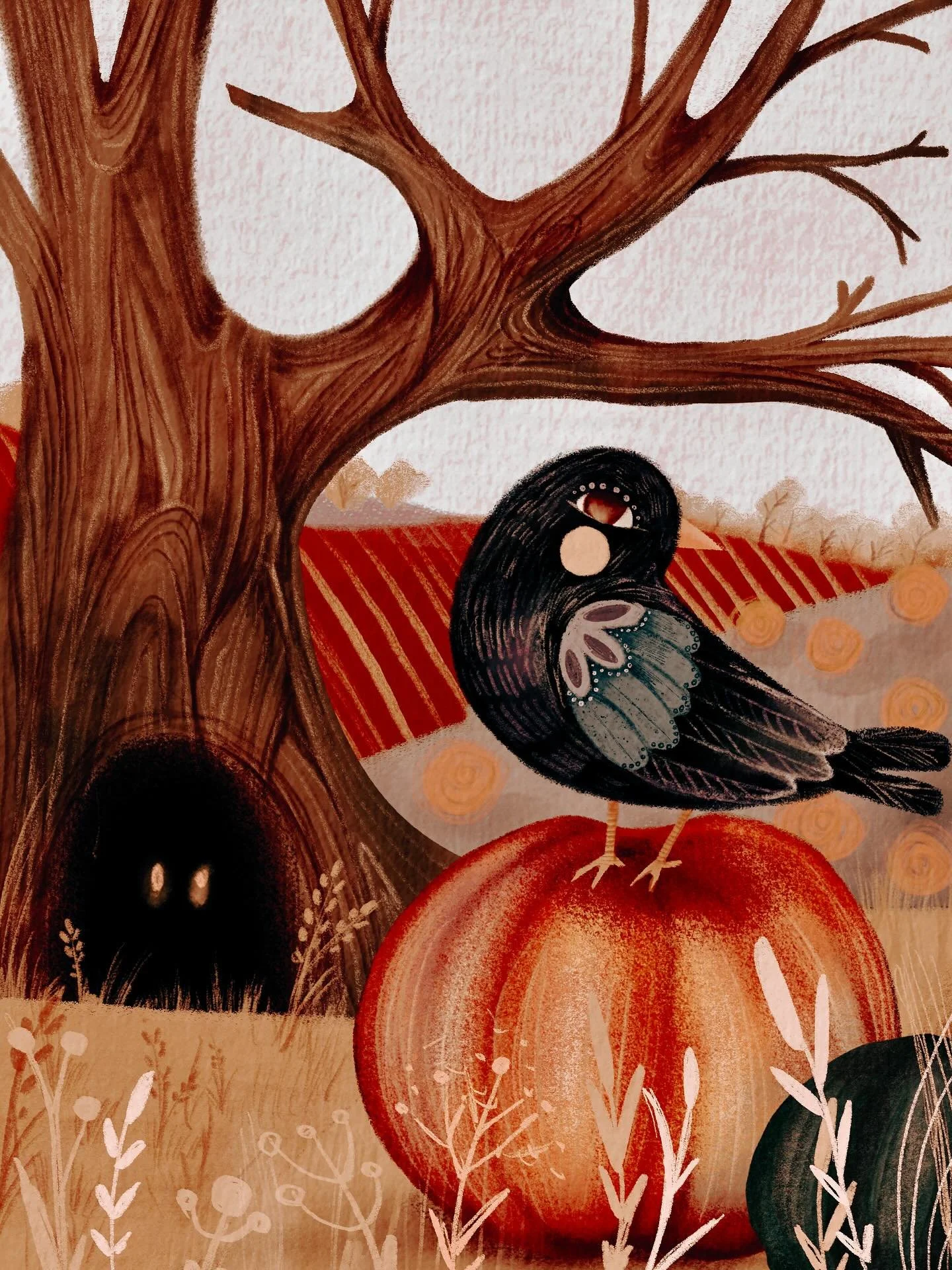 Day 9/10
Pumpkin bird
@alexandradikaia #alexandradikaia_ma