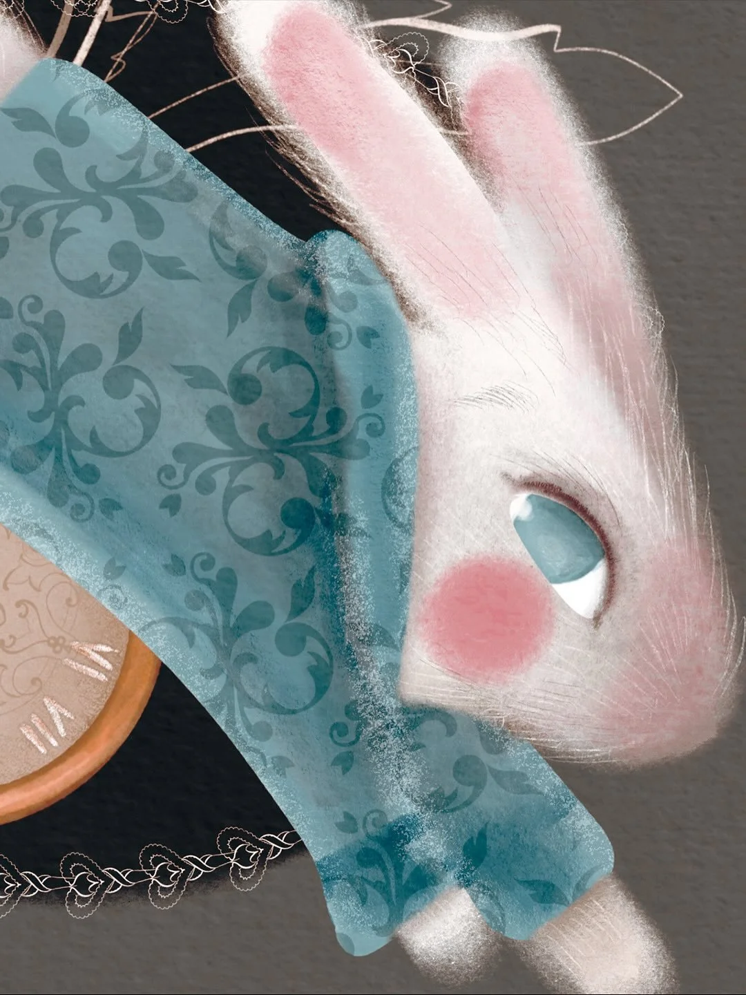 My White Rabbit class is available to watch already on Skillshare! 🐇⏱️