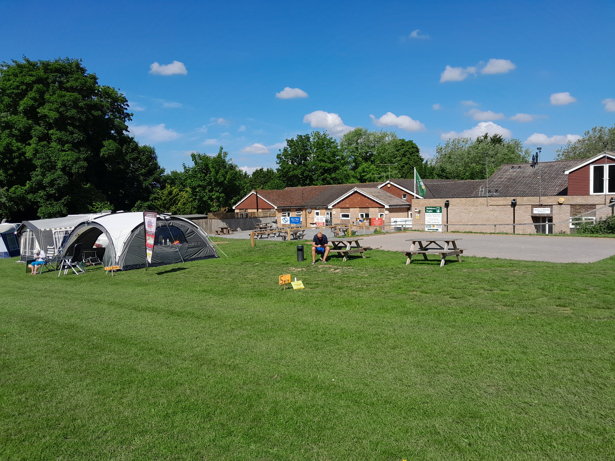 Salisbury Rugby Club THS £18pun 24th May- 1st June. Opens 12:00pm                    £3 per extra adult.