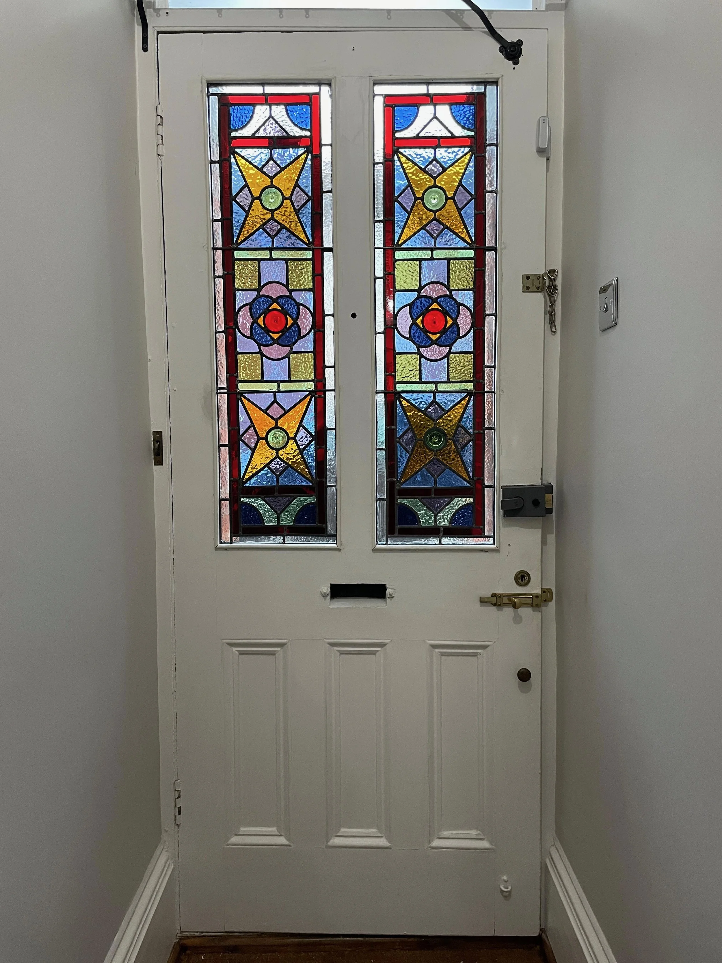 repairs to bottom section of each front door panel