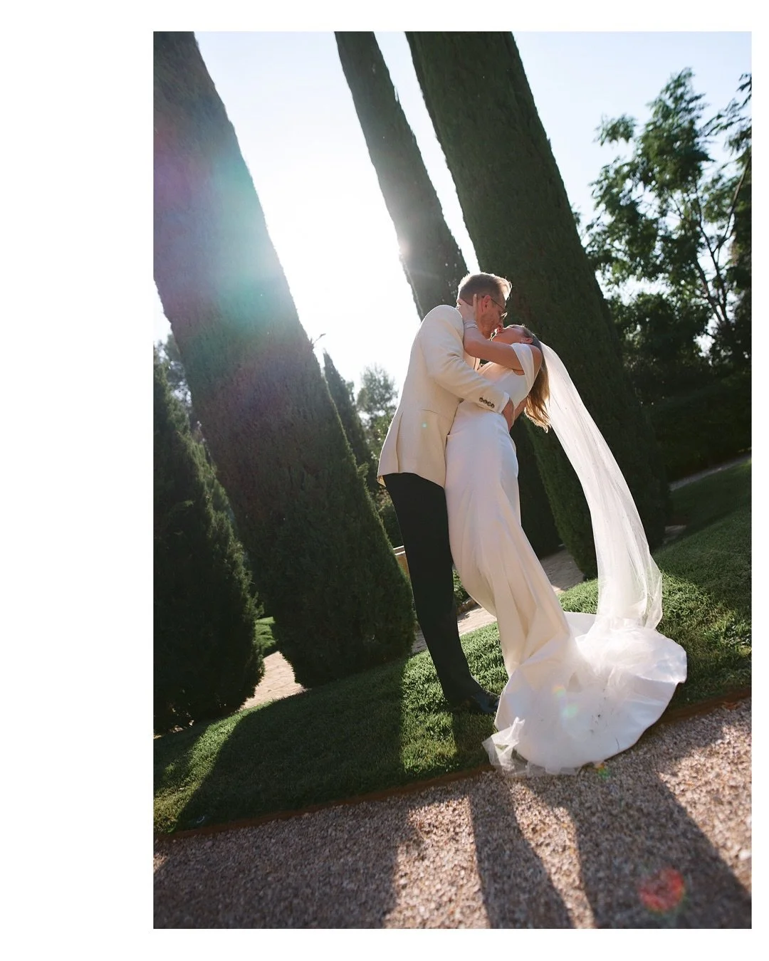 ^^ Isobel and James&rsquo; Spanish fiesta embodied the essence of an intimate wedding celebration with their nearest and dearest. This is a growing trend among couples, allowing them to spread the festivities over a few days to soak in the joy that g