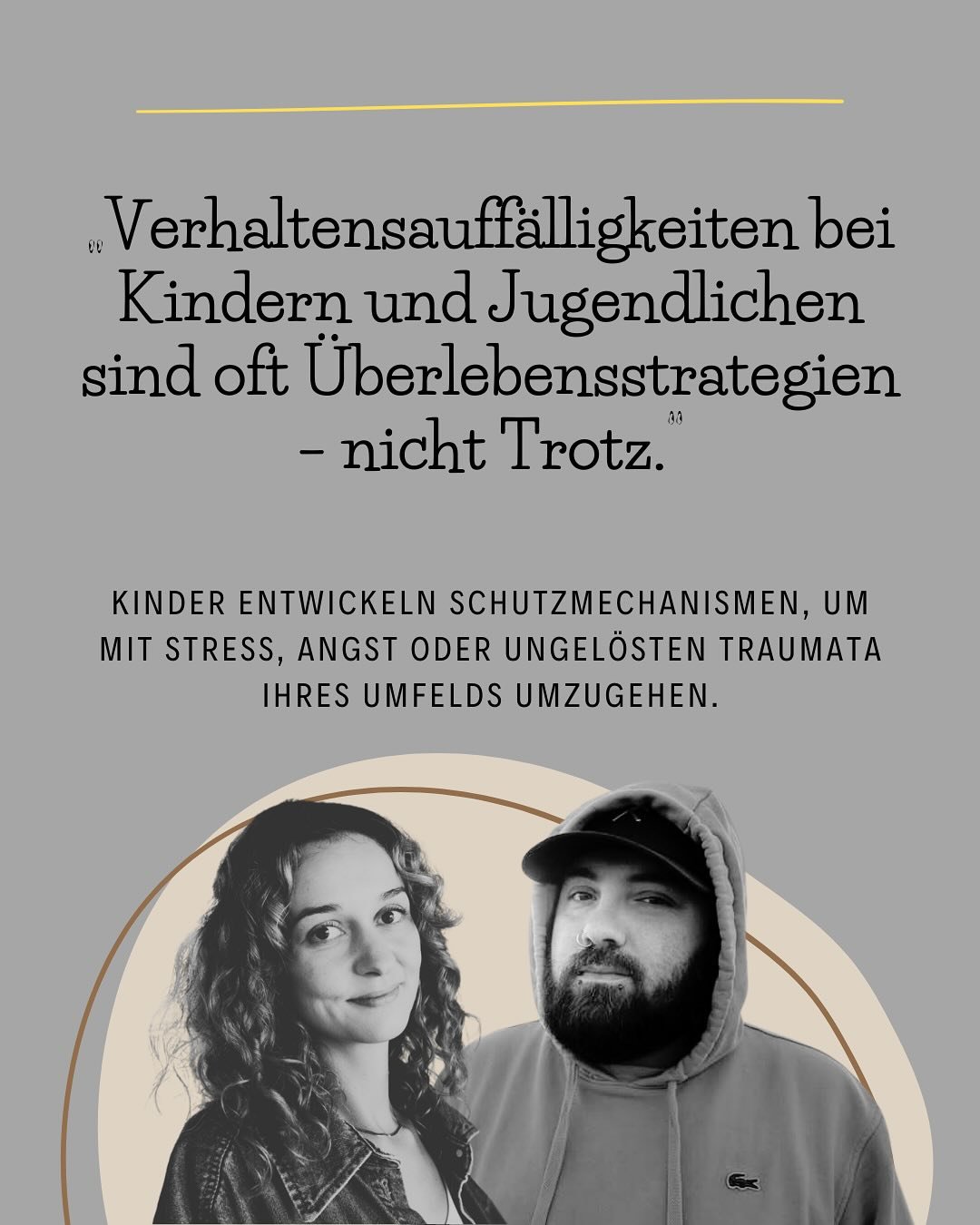 &bdquo;Kinder &amp; Jugendliche verhalten sich nicht &sbquo;einfach so&lsquo; &ndash; ihr Verhalten erz&auml;hlt eine Geschichte.&ldquo;

Ob Wutanf&auml;lle, R&uuml;ckzug oder scheinbar grundlose &Auml;ngste &ndash; oft sind es nicht &bdquo;Fehlverha