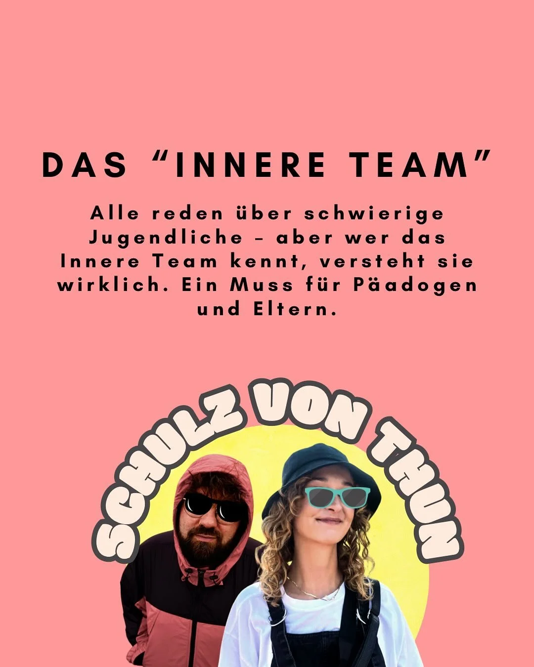 In Konflikten mit Jugendlichen reagieren wir oft automatisch.
Doch was w&auml;re, wenn wir vorher kurz innehalten &ndash; und auf unser inneres Team h&ouml;ren?

Wer spricht da gerade in mir?
Die Strenge? Die Besorgte? Die Verletzte? Oder die, die ei