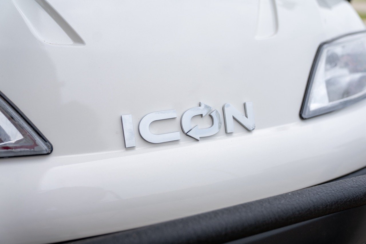 White 2025 Icon i40L Eco golf cart