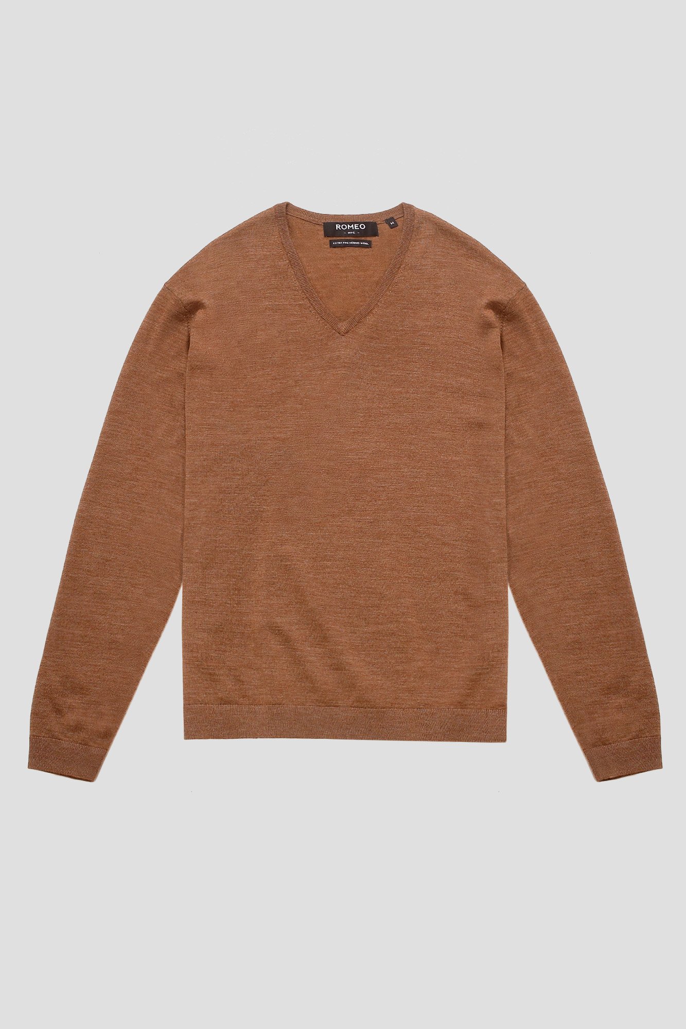 Merino Wool Sweater - Camel