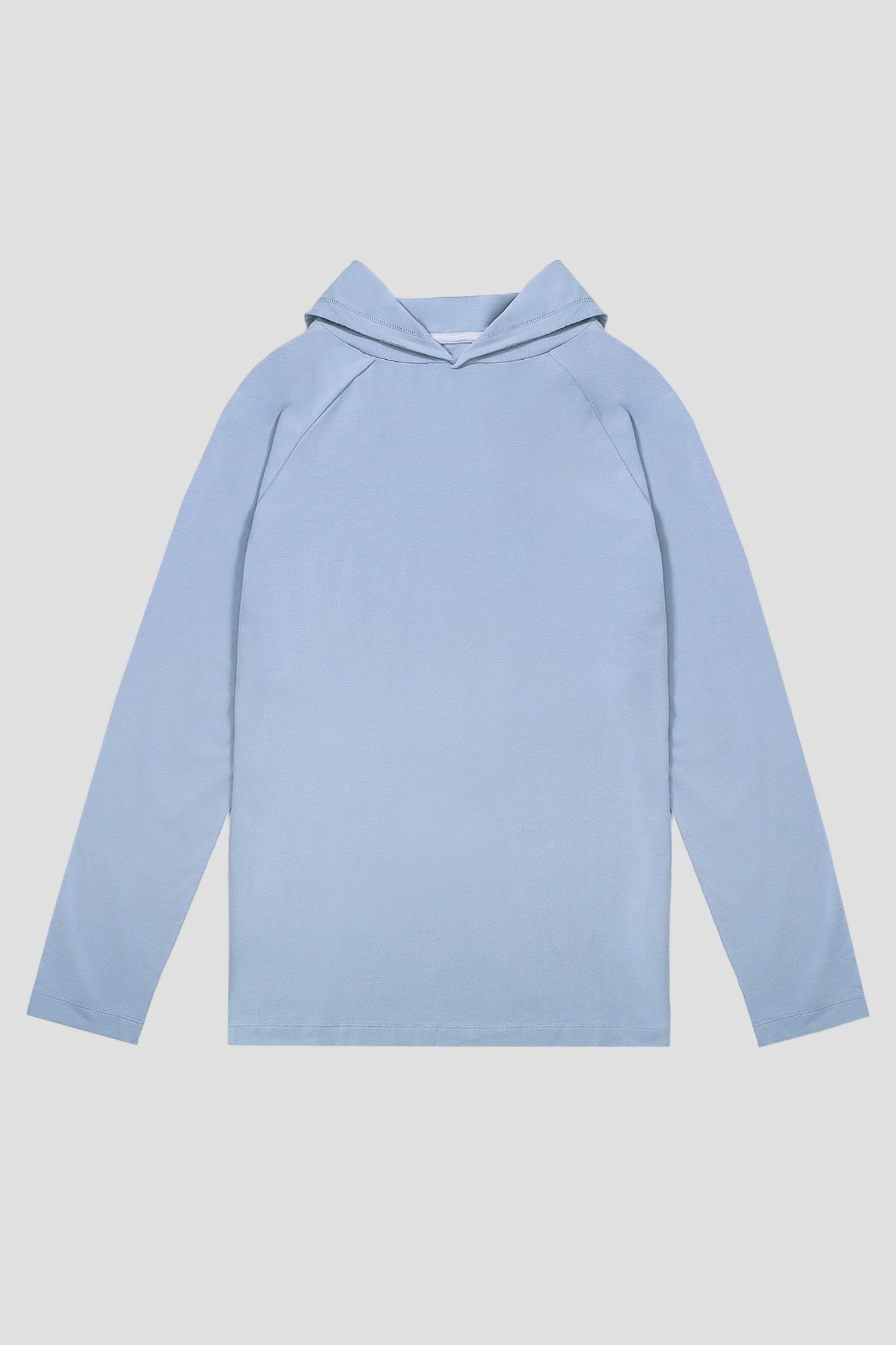 Cloud Long Sleeve Hoodie - Light Blue