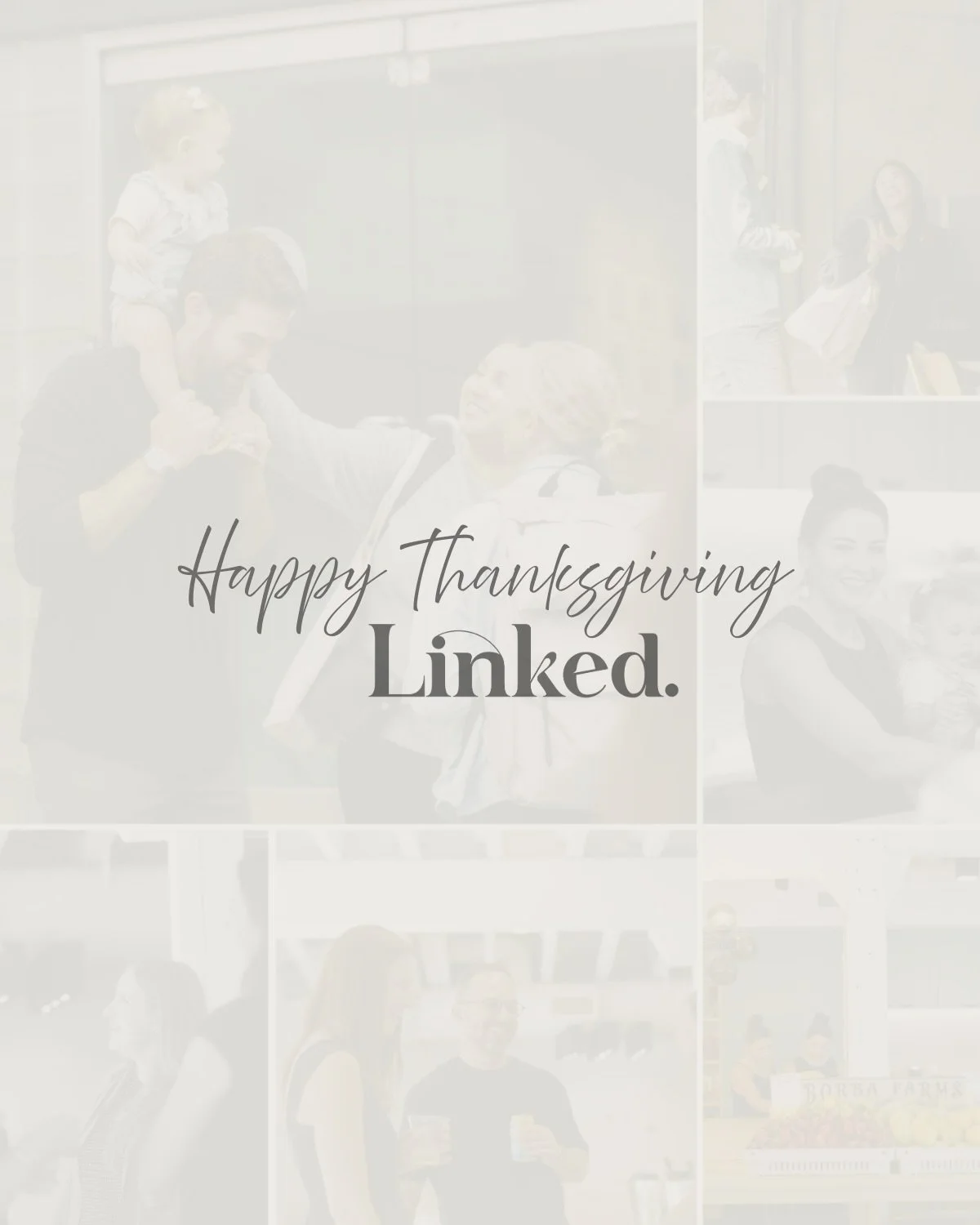 Gathering together is one of our favorite things to do. We&rsquo;re wishing you a wonderful Thanksgiving week + special time spent together with those you love! 🤎✨