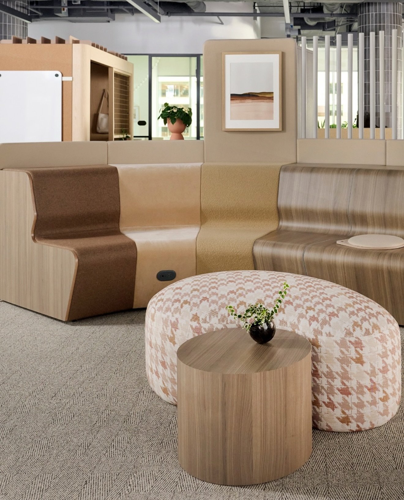Thoughtful design creates space for people to thrive and connect. @ofs

#linkedreps #ofs #interiordesign #contractfurniture #moderninteriors