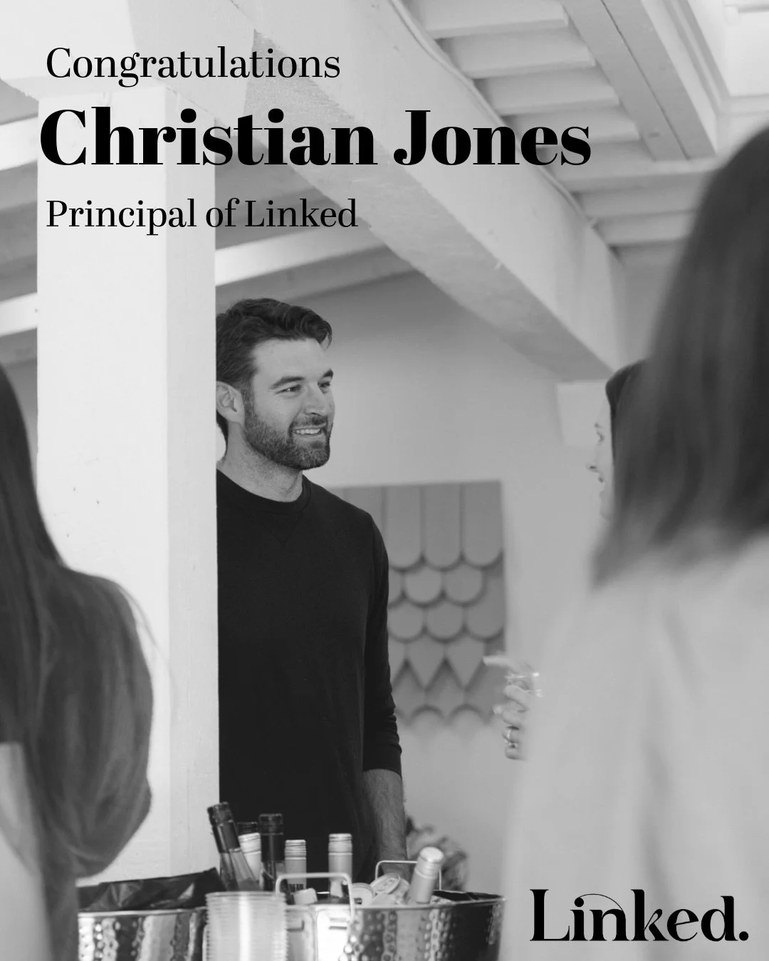 The legacy continues!

Please join us in congratulating Christian as he steps into his new role as Principal and Managing Partner of Linked.

A note from Rob:

&ldquo;I&rsquo;m so very grateful to announce that my son Christian is now the Principal a