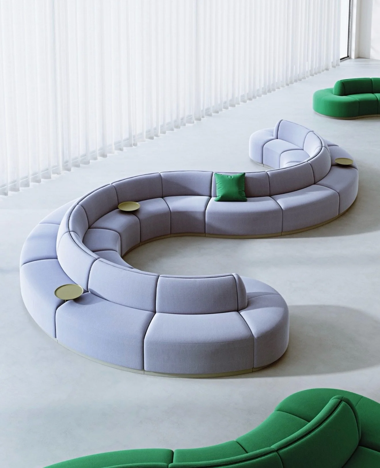 Curves with a purpose 〰️

A true spec-by-the-inch lounge system, Luna now offers even more customization with expanded curved modules &mdash; delivering softer geometry, seamless power access, and effortless flow for open spaces.

#stylex #linkedreps