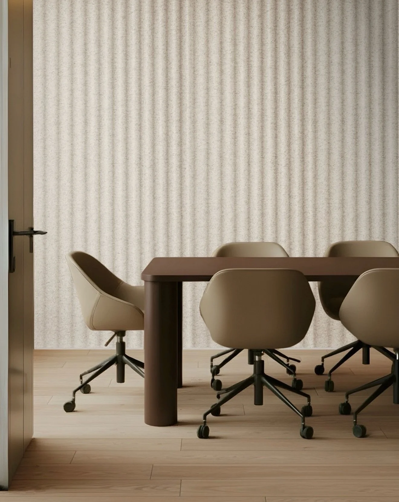 Swell, Summit, Crest 🌊

Elegant embossed Ecoustic panels from Unika Vaev defined by gentle, wave-like corrugations that bring movement, light, and shadow to interior walls 

#unikavaev #acousticdesign #walls #interiordesign #linkedreps