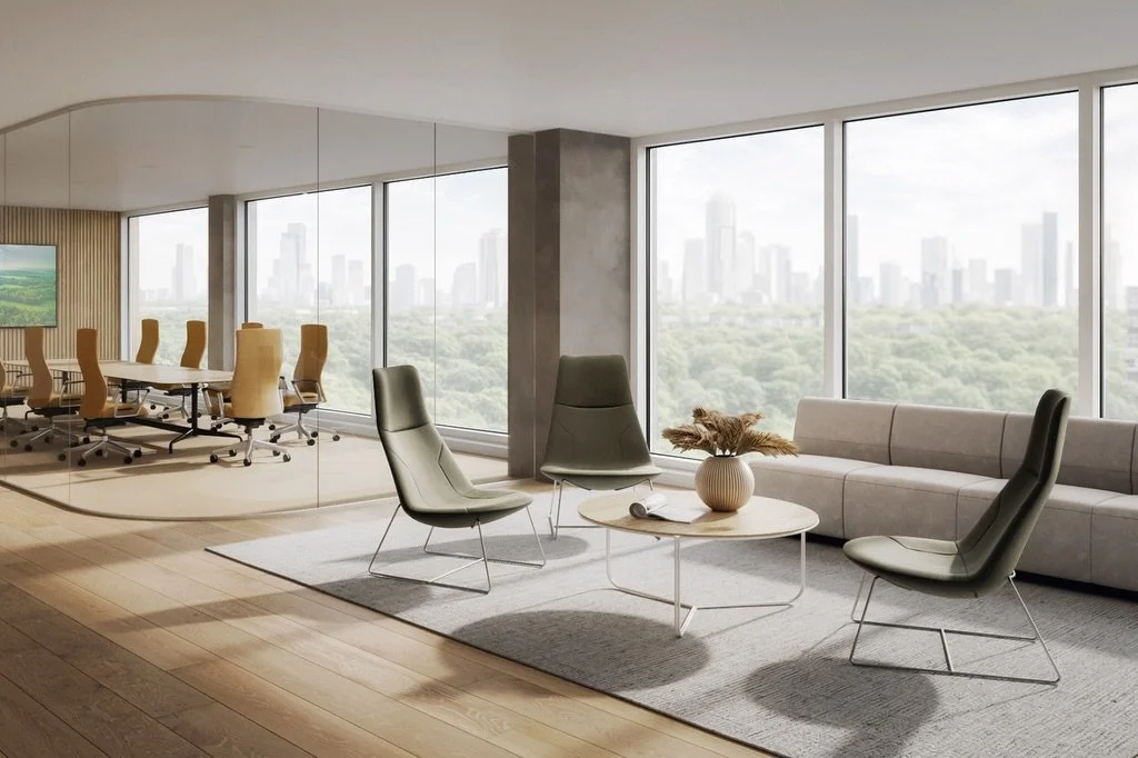 Introducing Cira from 9to5 Seating ✨

Designed for moments of focus and recharge, Cira&rsquo;s clean silhouette and natural recline bring timeless style + comfort to modern spaces. 

See Cira at NeoCon &ndash; Suite 1095
⁠
#loungeseating #neocon2026 