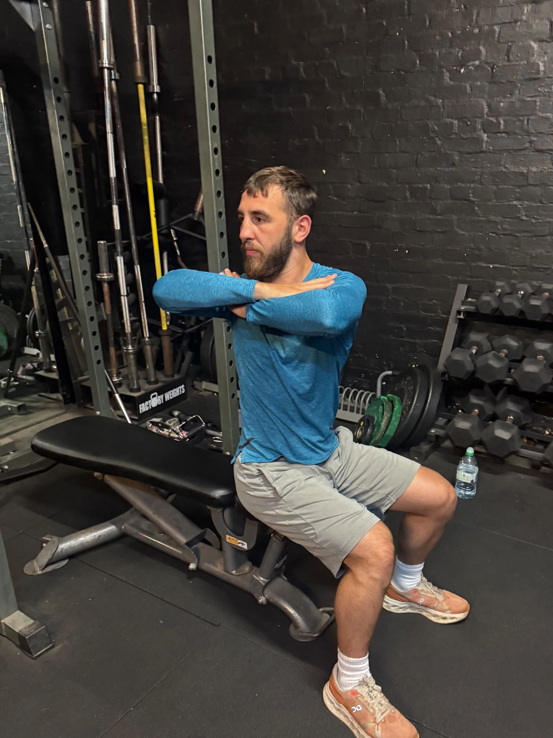 Undefeated European champion boxer Nathaniel Collins, client of Adam Lusby