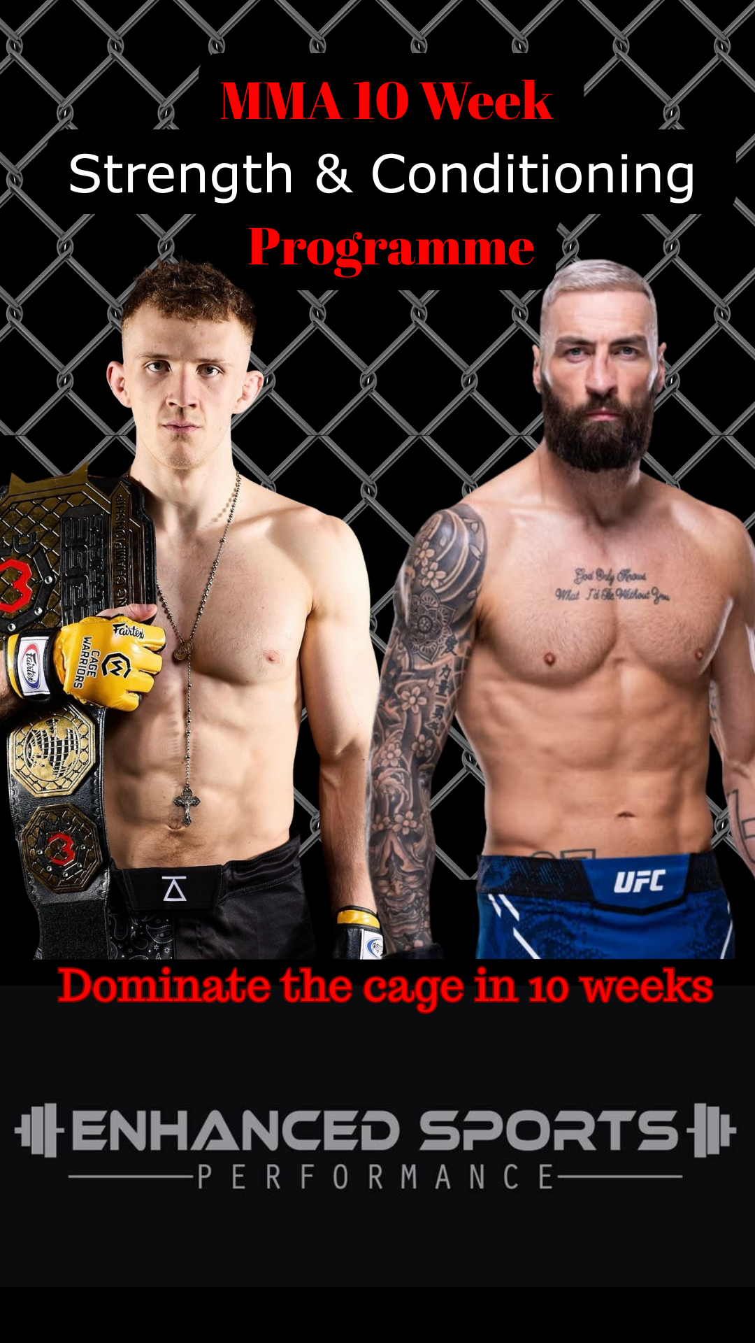MMA 10 Week Strength & Conditioning Programme