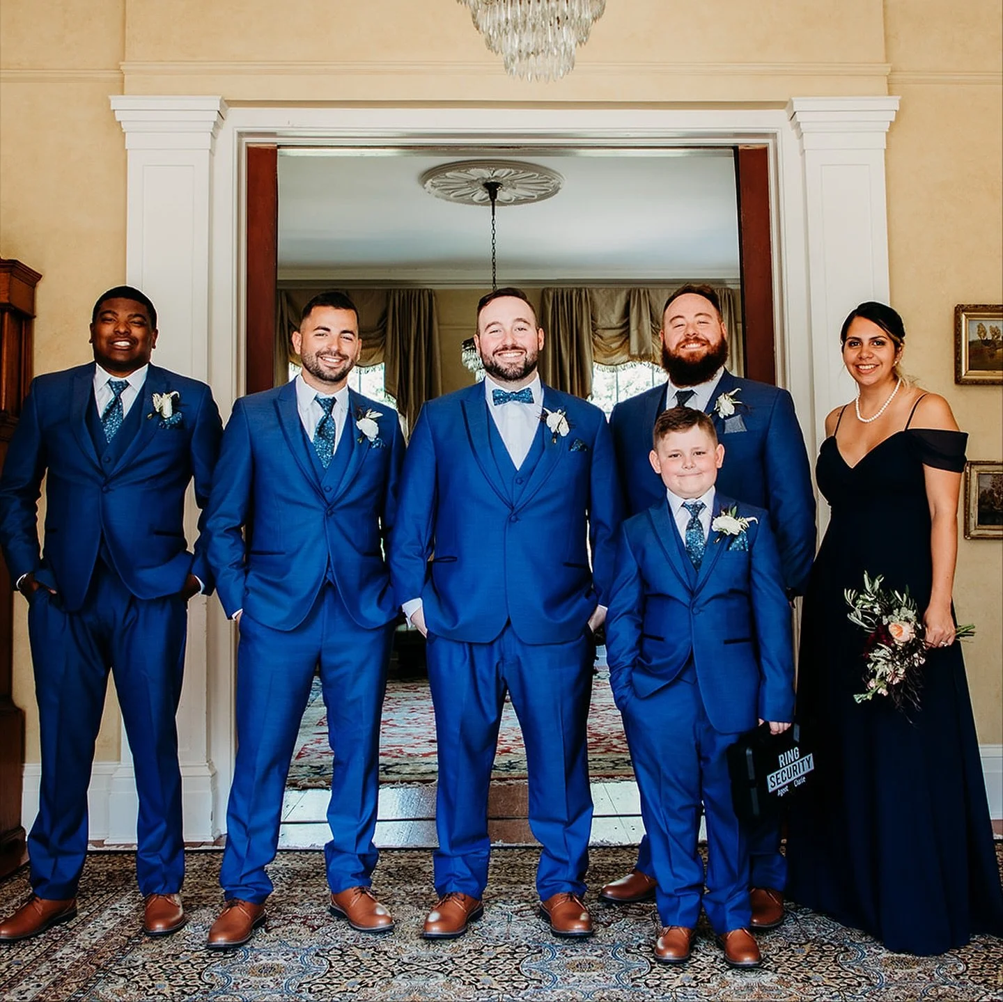 I love when couples build their wedding party around who actually matters, not what tradition says it should look like.

You can have a groomswoman. A bridesman. No wedding party at all. You can have your best friend from childhood, your sister, your