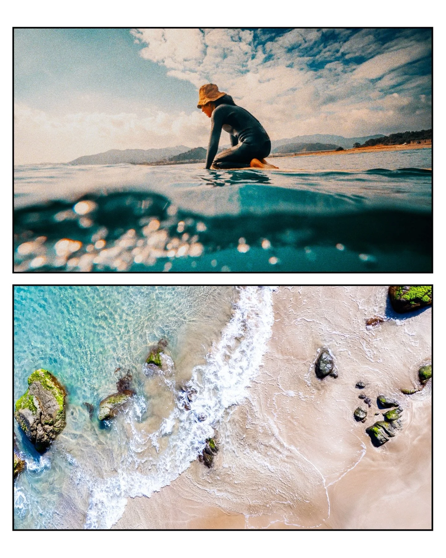 Another set with a splash of colour at the start. 

@tamronaus 20mm in the water , DJI from above and the 150-500 for the longer shots 🐥
#tracksmag #longboardsurfing #japansurf #宮崎