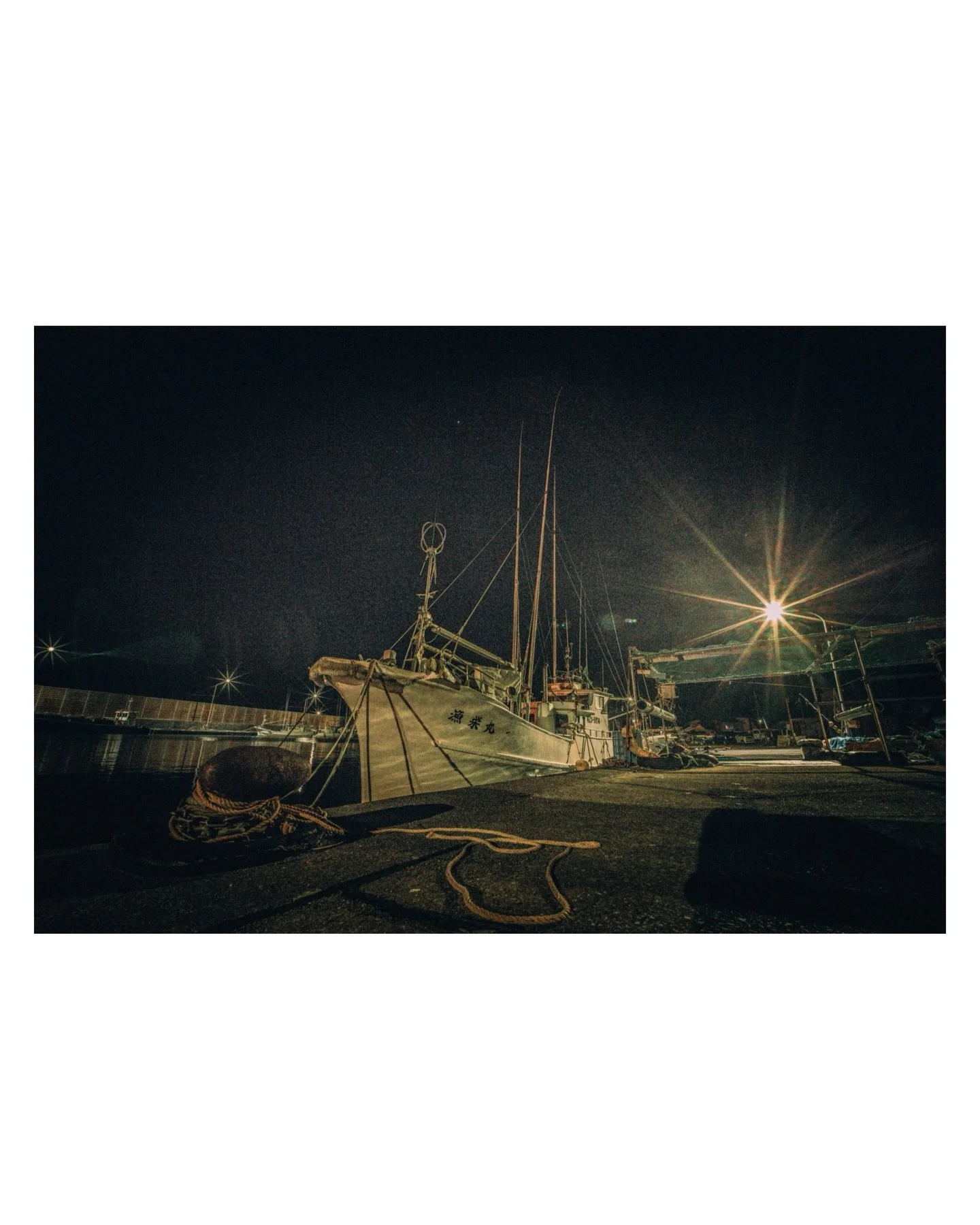 The end of the day in a small port. ⚓️
I asked ai to critique and give me feedback on this image and it said with the grain and the mist it looks like the end of the working day, the boat has been working all day and its resting in its port waiting f