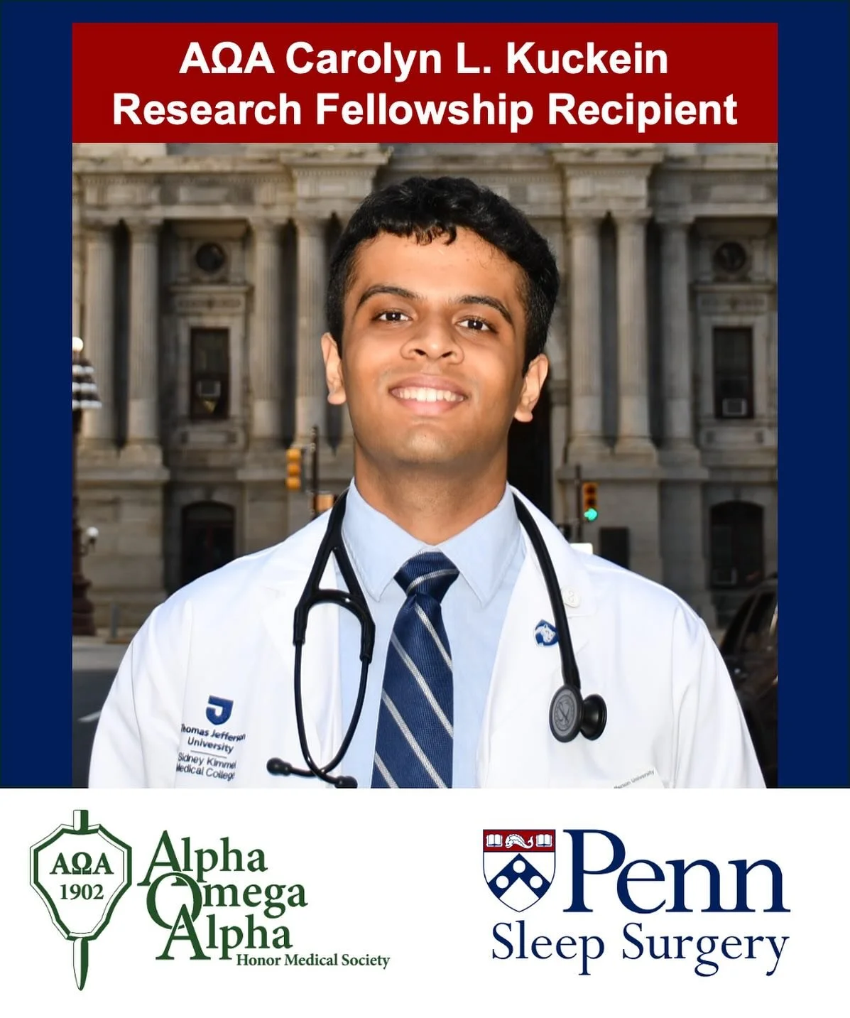 We welcome Yash back as a research fellow for the summer, although he never truly left! He also recently won the AOA Medical Student grant for his proposal studying the &ldquo;Association Between Mouth Opening and Route of Breathing in Patients Under