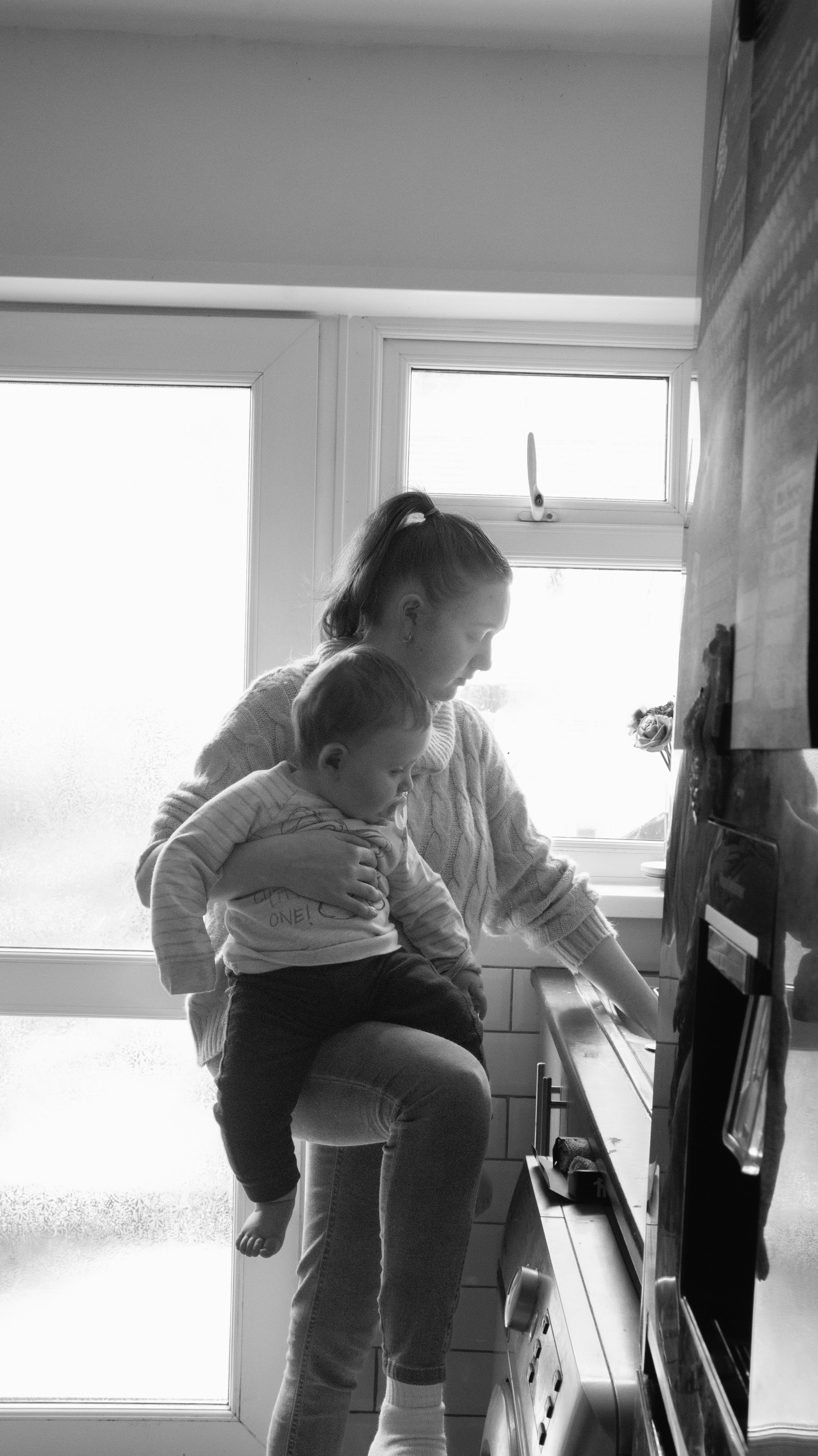 Documentary Photograph depicting Sophie's daily life with Cystic Fibrosis: Washing day.