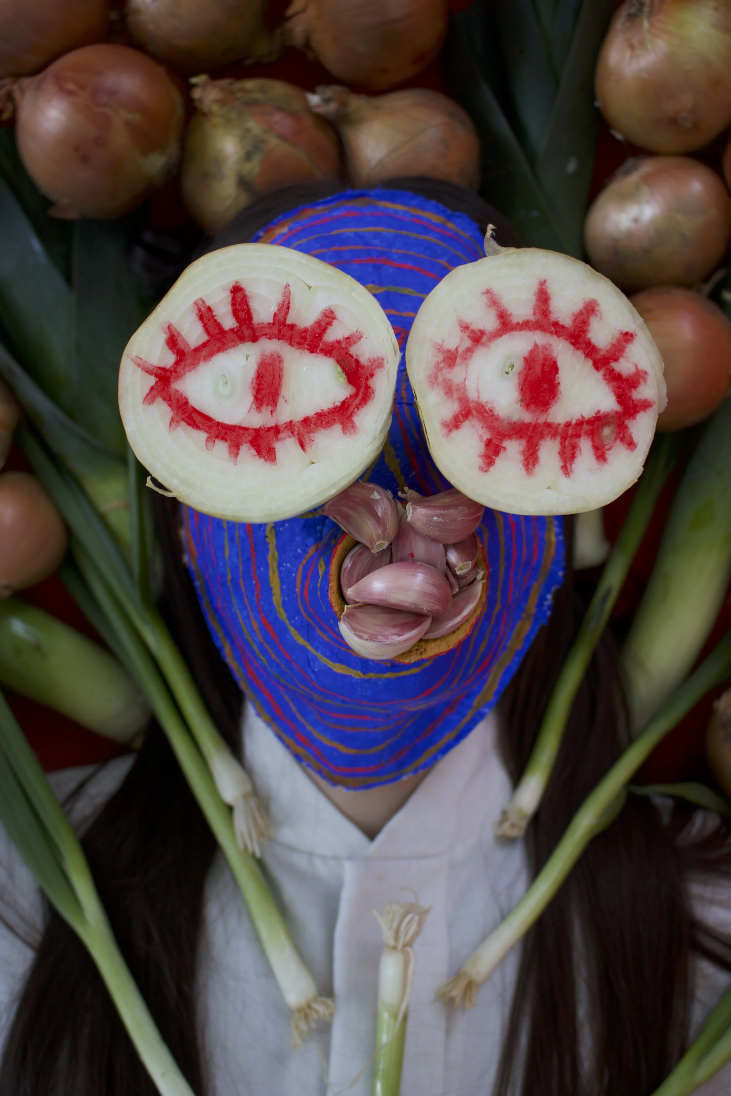 The Eternal Onion King, 2021, Digital Print on Aluminium, 50 x 34cm