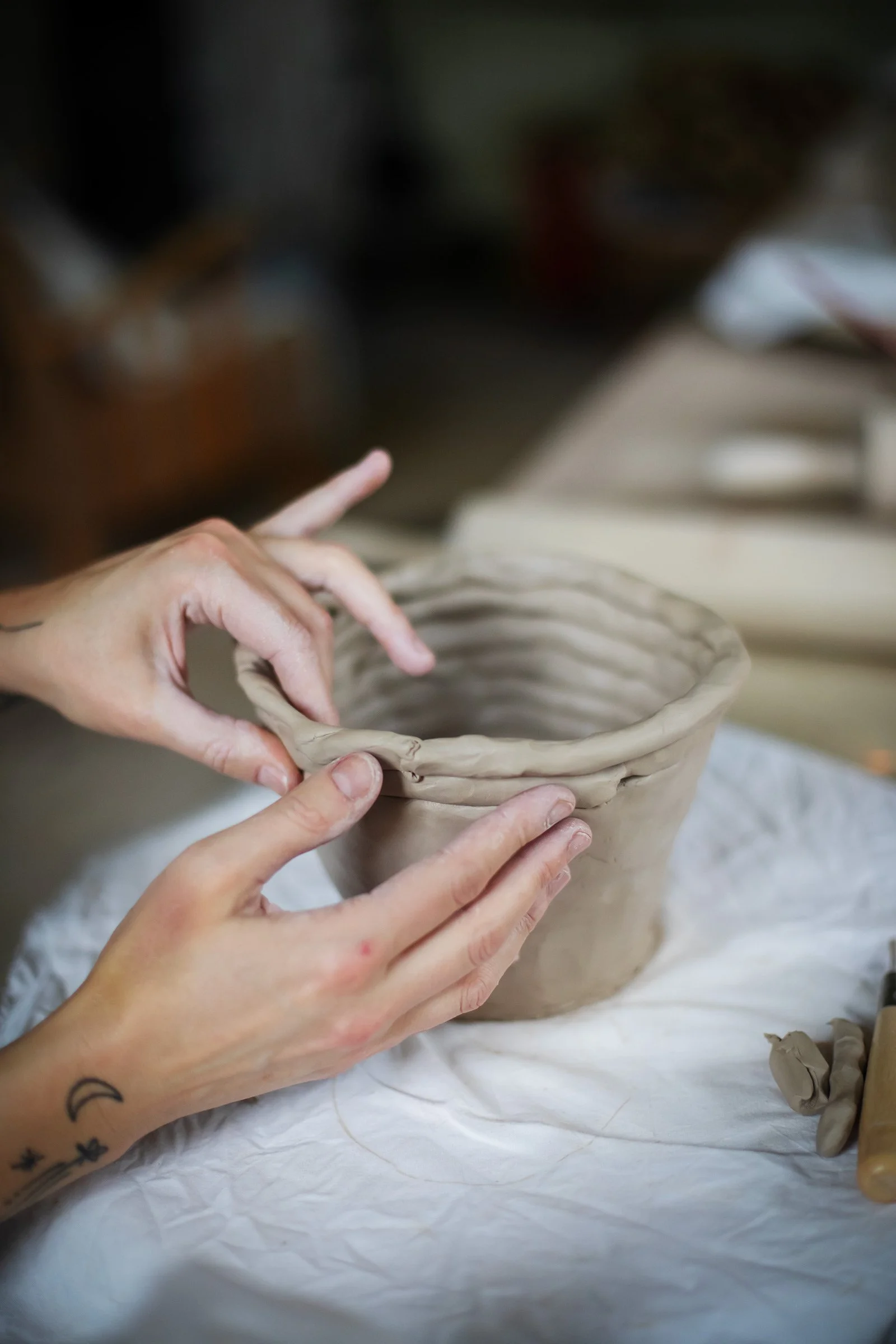 Make it Clay med Matilda Zeits, Ateljé Lupp (Creative Fridays)