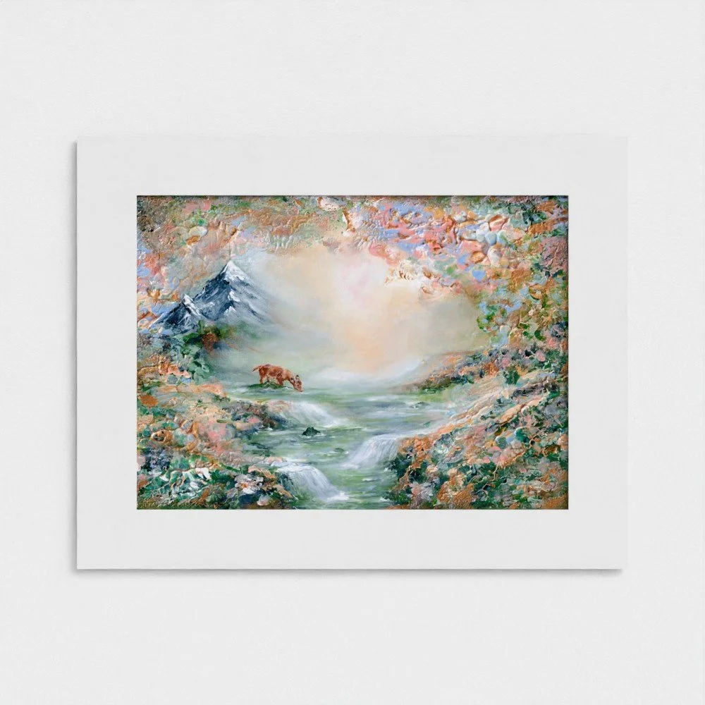 Between Worlds 11x14 - Mounted Print
