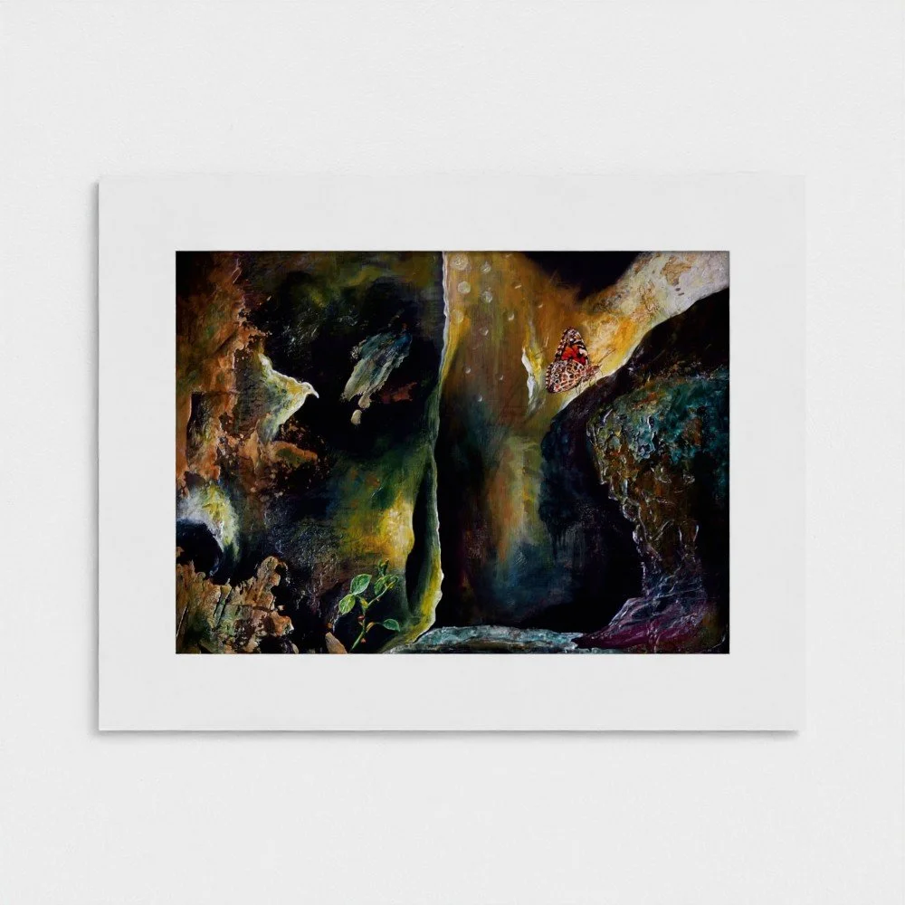You Made It Through 11x14 - Mounted Print