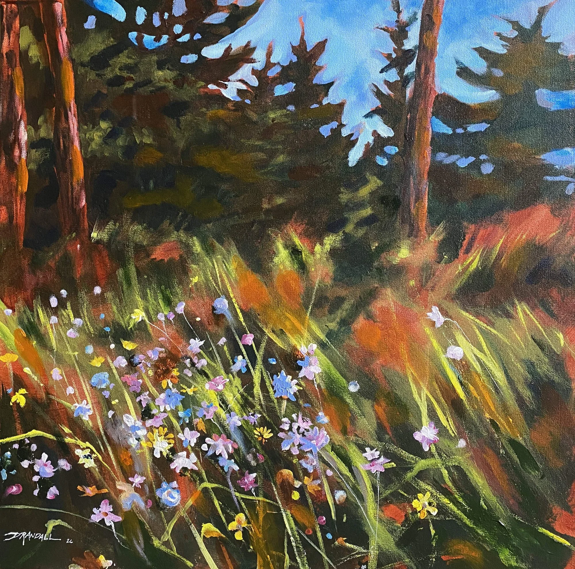 Spring Pines by David Randall