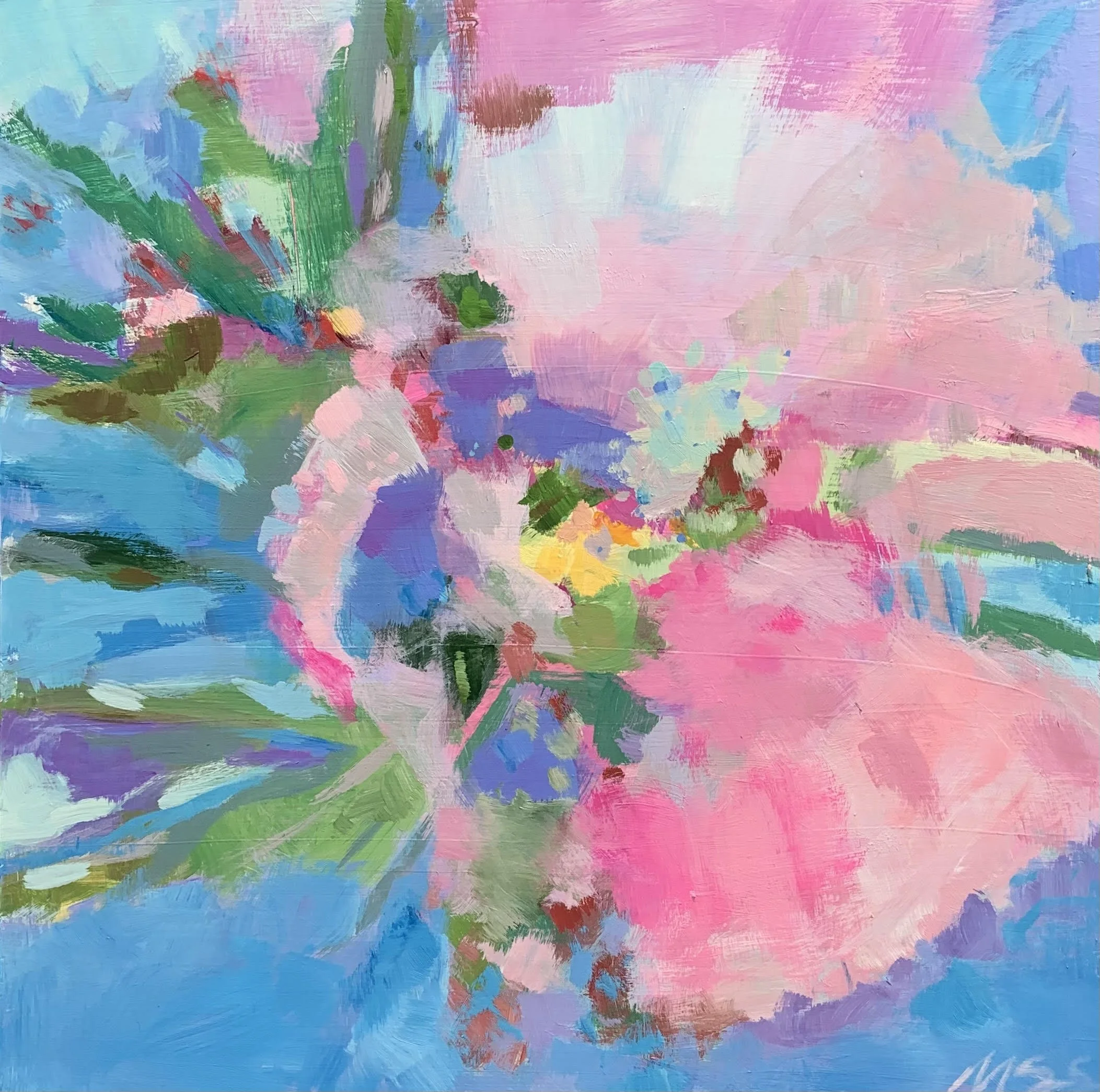 Hollyhock by Mary Ann Scott Sedivy