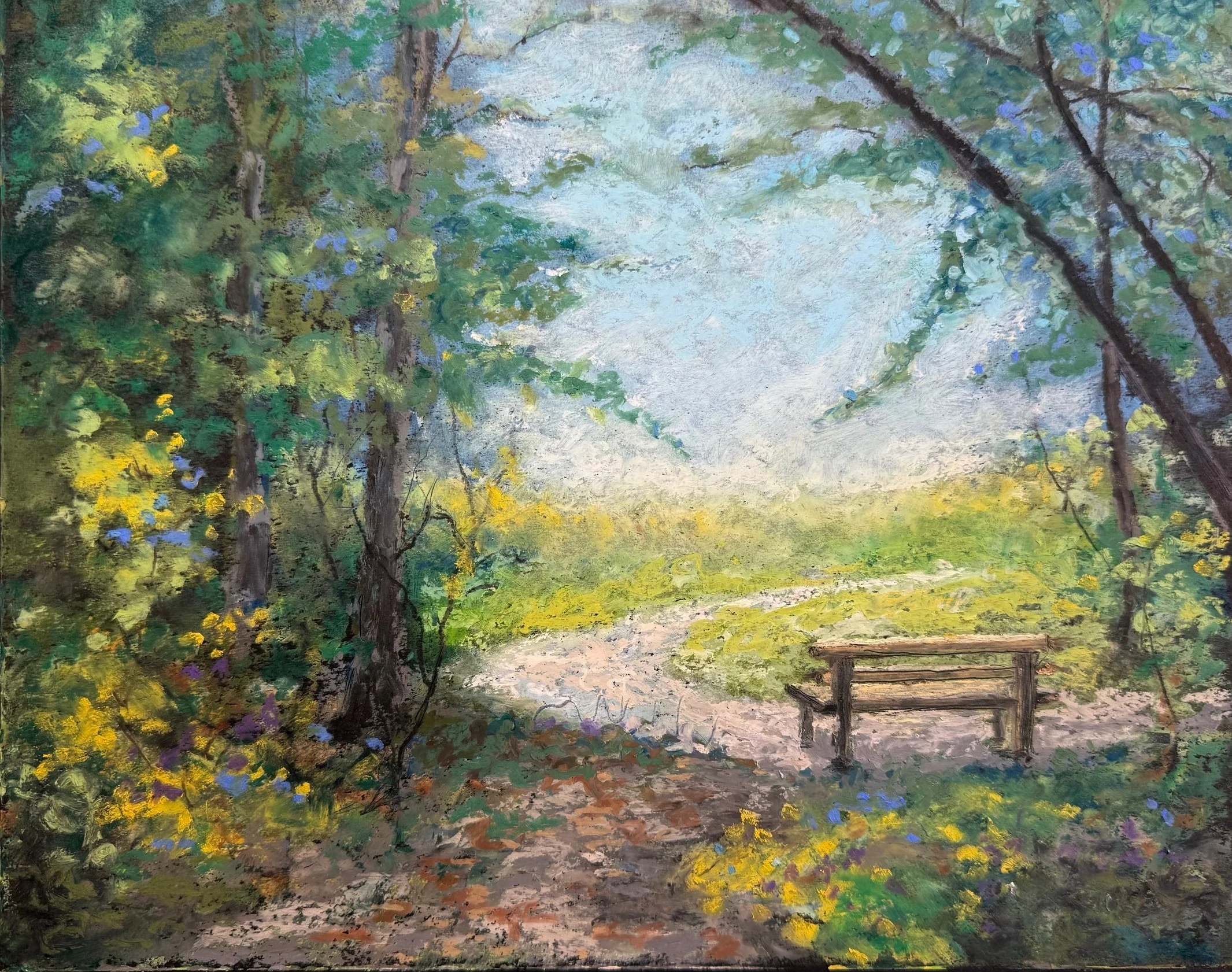From Darkness into Light at Frohring Meadows by Ed Erbach