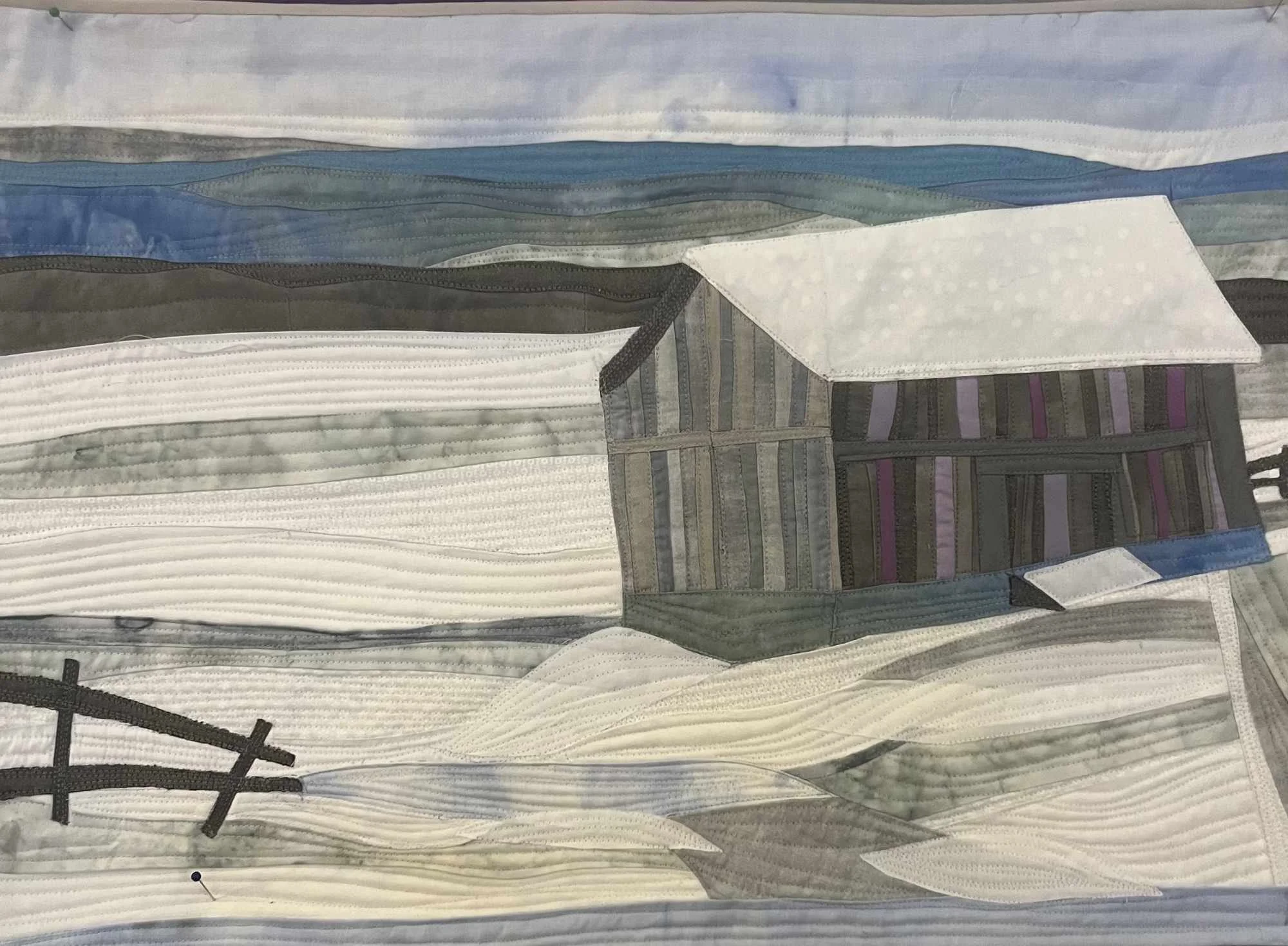 Winter Barn by Kristen Walenga