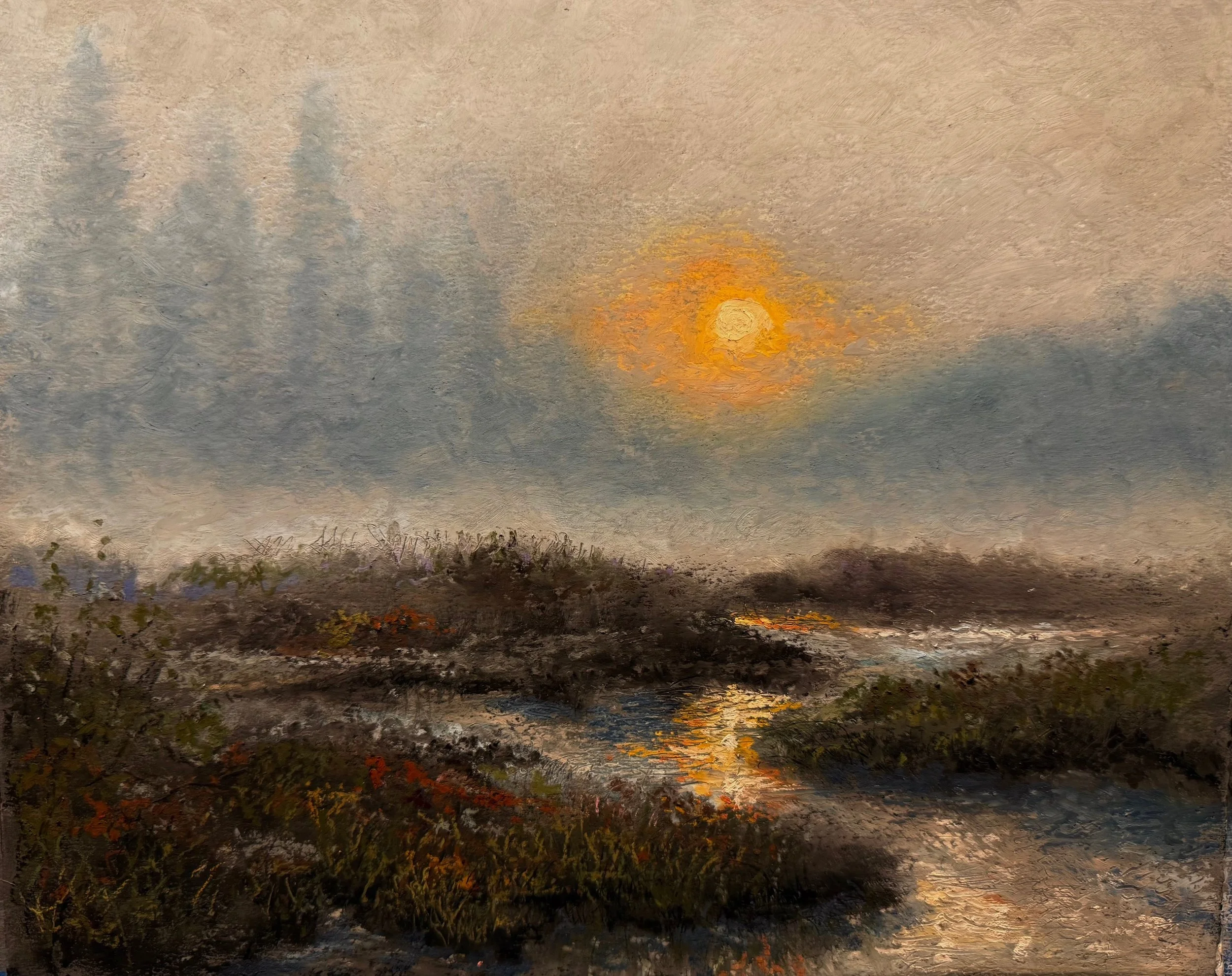 Soft Ending in the Marsh by Ed Erbach