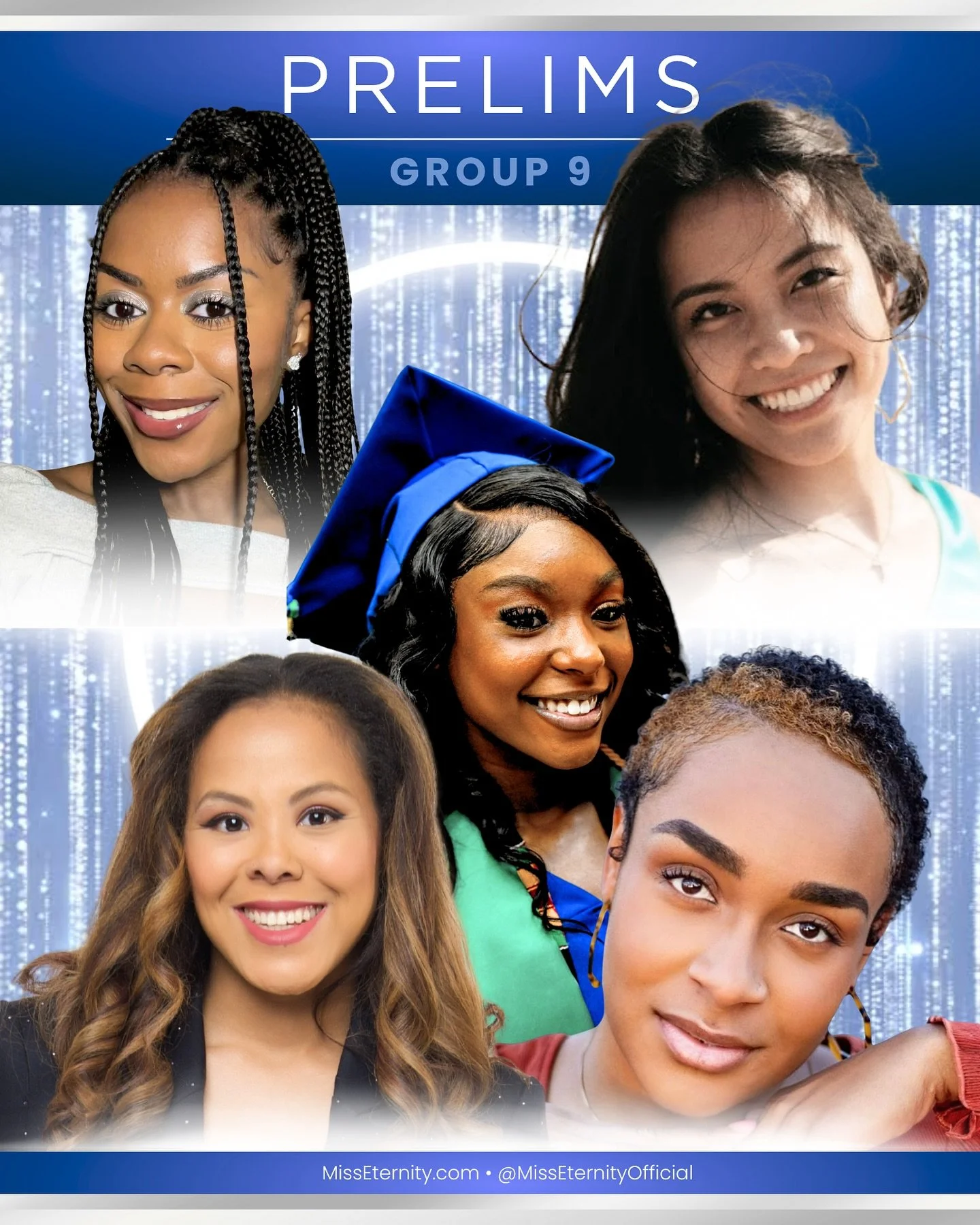 Group 9 of Miss Eternity Prelims is here! ✨

During this prelims, we talked about the Fruit of the Spirit and I couldn&rsquo;t be more proud of these ladies! 🙌🏾

Catch the full prelims now on our YouTube channel: Miss Eternity 🎥✨

We believe each 