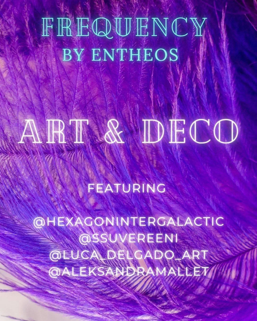 Frequency by Entheos 🎨 Art &amp; Deco ⚡️

Frequency is more than music - it is seen and felt.

The space transforms through light, texture and movement, inviting you into an evolving environment where every corner holds its own energy.

During the n