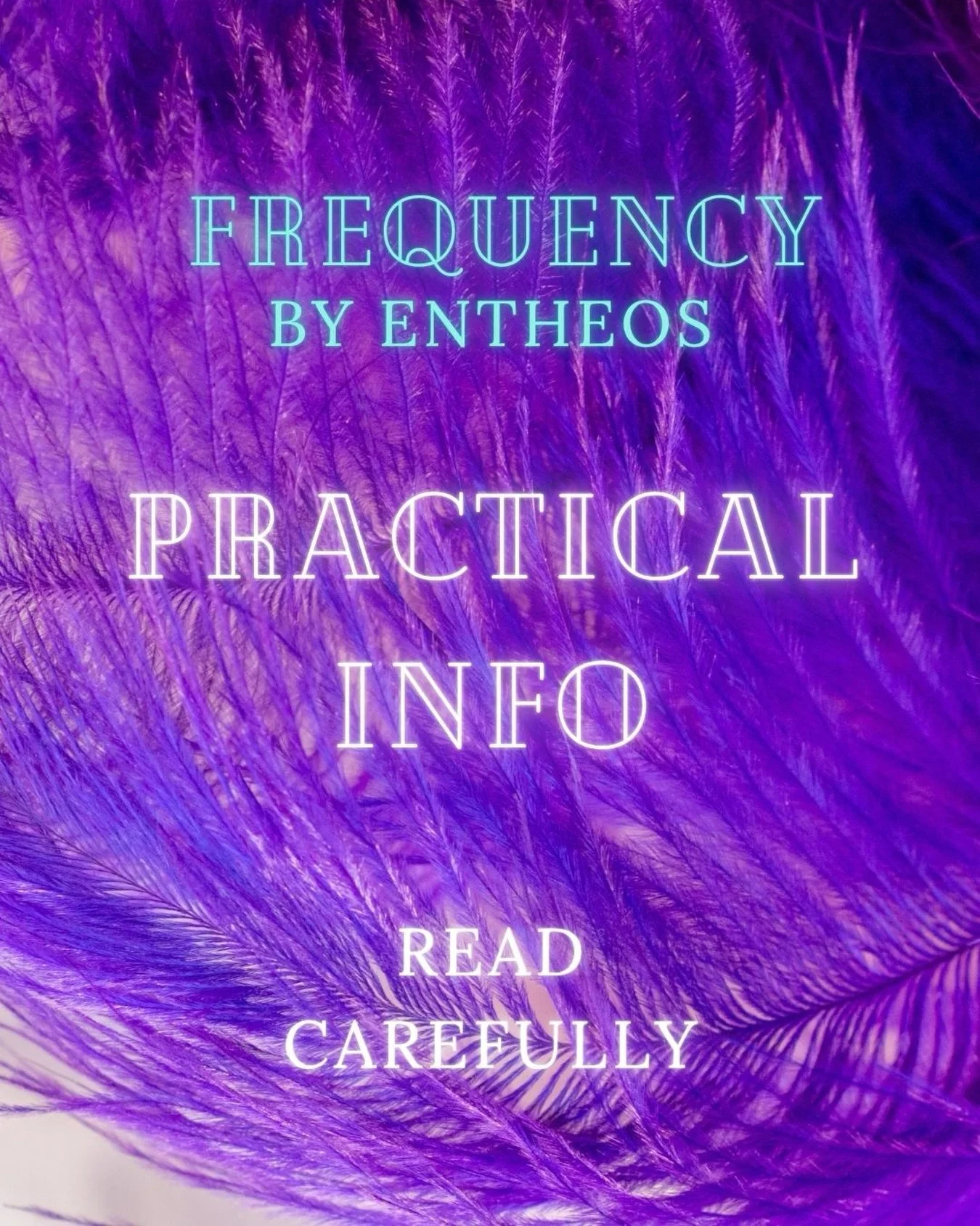 IMPORTANT INFO &mdash; FREQUENCY BY ENTHEOS

📅 Sat 18.4.2026
🕢 19:30&ndash;07:00
 📍 Delgallet Vallila, Nokiankatu 2&ndash;4 C, Helsinki

🪶 Theme: feathers &amp; fringes

Please arrive early.
From 21:00&ndash;22:00, we open the night with the Freq