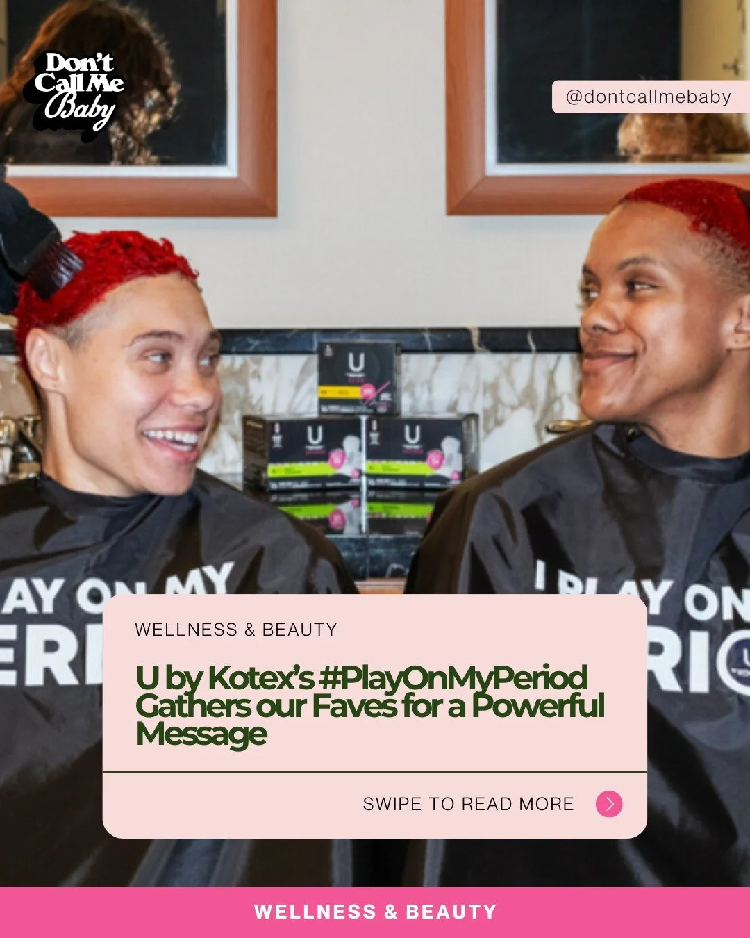Your cycle doesn't have to stop you, and that's on period.&nbsp;@ubykotex's powerful&nbsp;#IPlayOnMyPeriod&nbsp;campaign features players from the W with a powerful message to inspire the next generation of women athletes.

📹: ubykotex/Instagram

#I