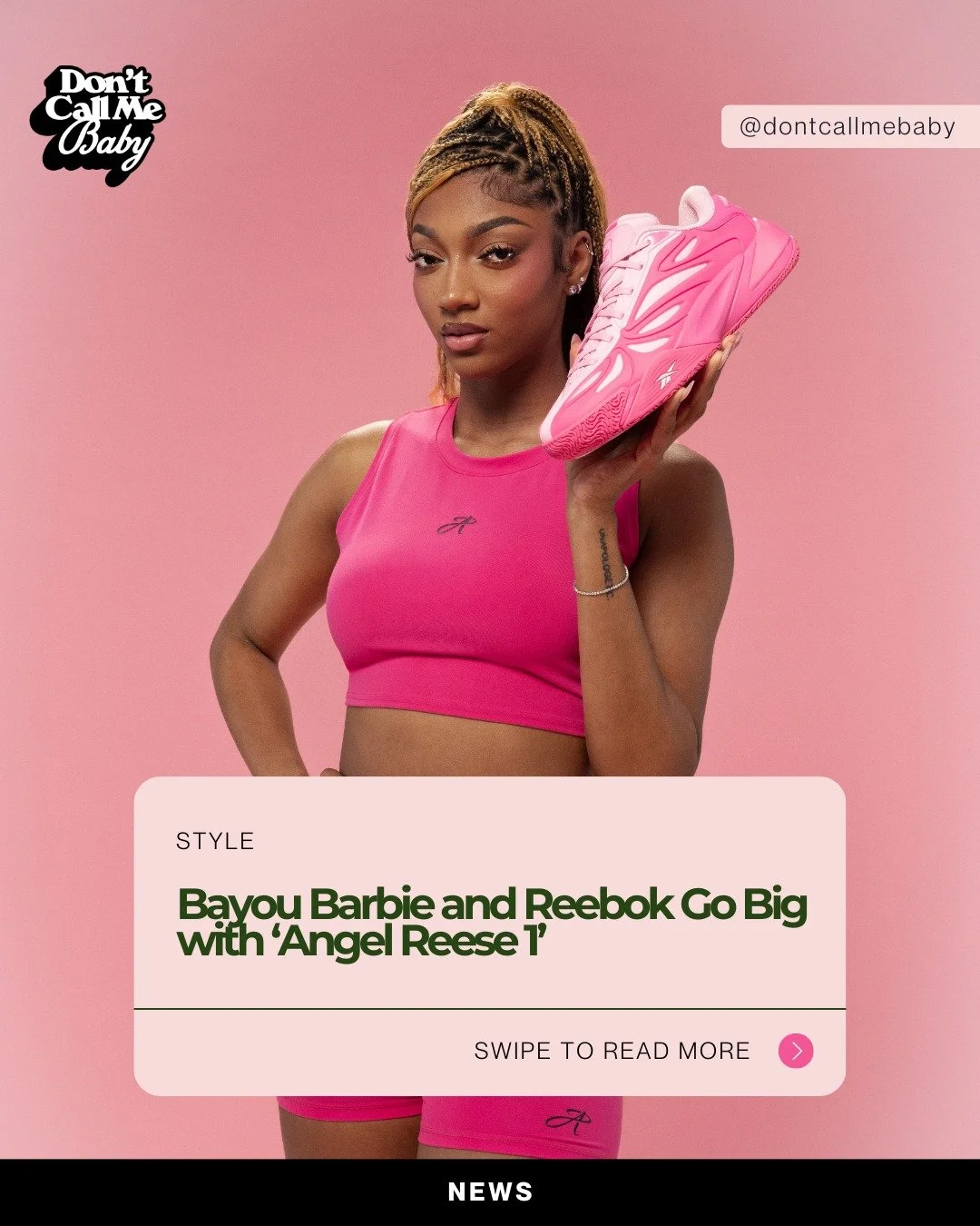 @angelreese5&rsquo;s signature shoe is an amalgamation of her cultural impact on and off the court.

#AngelReese #Reebok #Style #OOTD #angelreese1

📷: Reebok Press Room