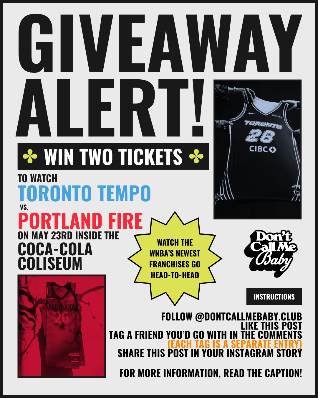 We’re Giving Away a Pair of Tickets to Watch Toronto Tempo Face Portland Fire