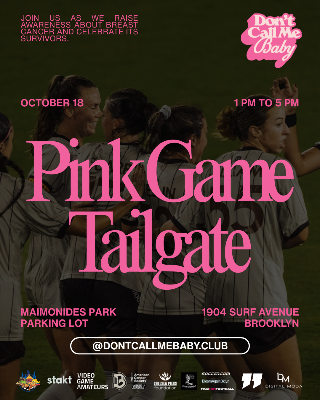 Brooklyn FC's Pink Game Tailgate
