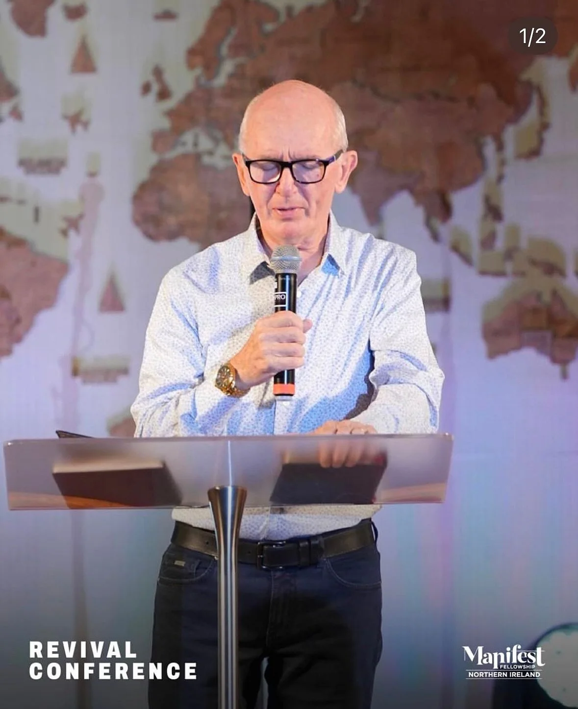 I was privileged to share last evening at The Revival Conference with Manifest Church in Enniskillen. Their conference was done with excellence and deep teaching with Apostle Grace. Trish and I were truly honoured to be there. Thank you Manifest Chur