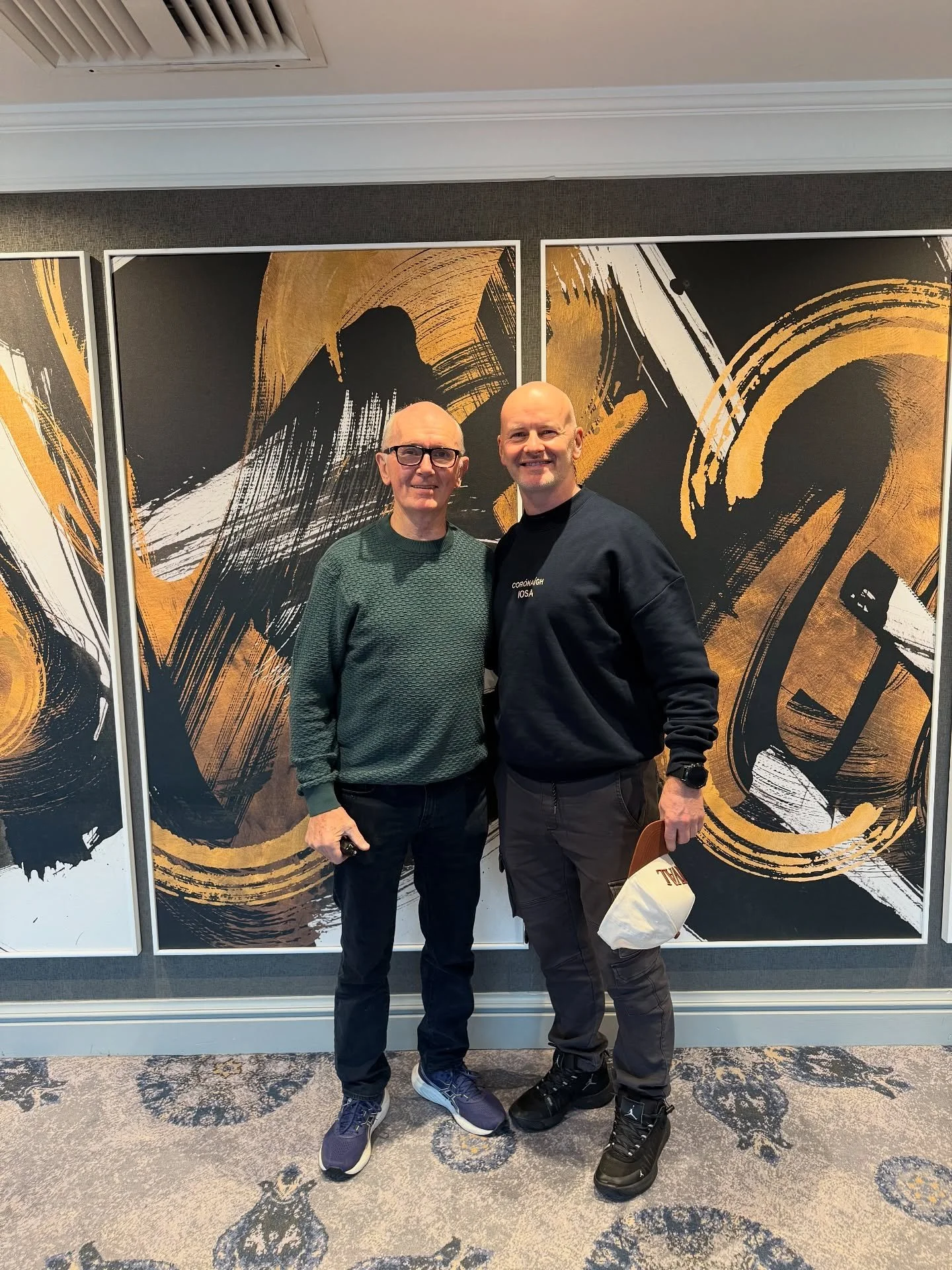 North and South working together for The Gospel. 
Just had an incredible weekend with my great friends Mitch from Crown Jesus Ministries and Dermot from Landy ministries. We had a weekend at JJohns evangelist conference. Getting refreshed and focused